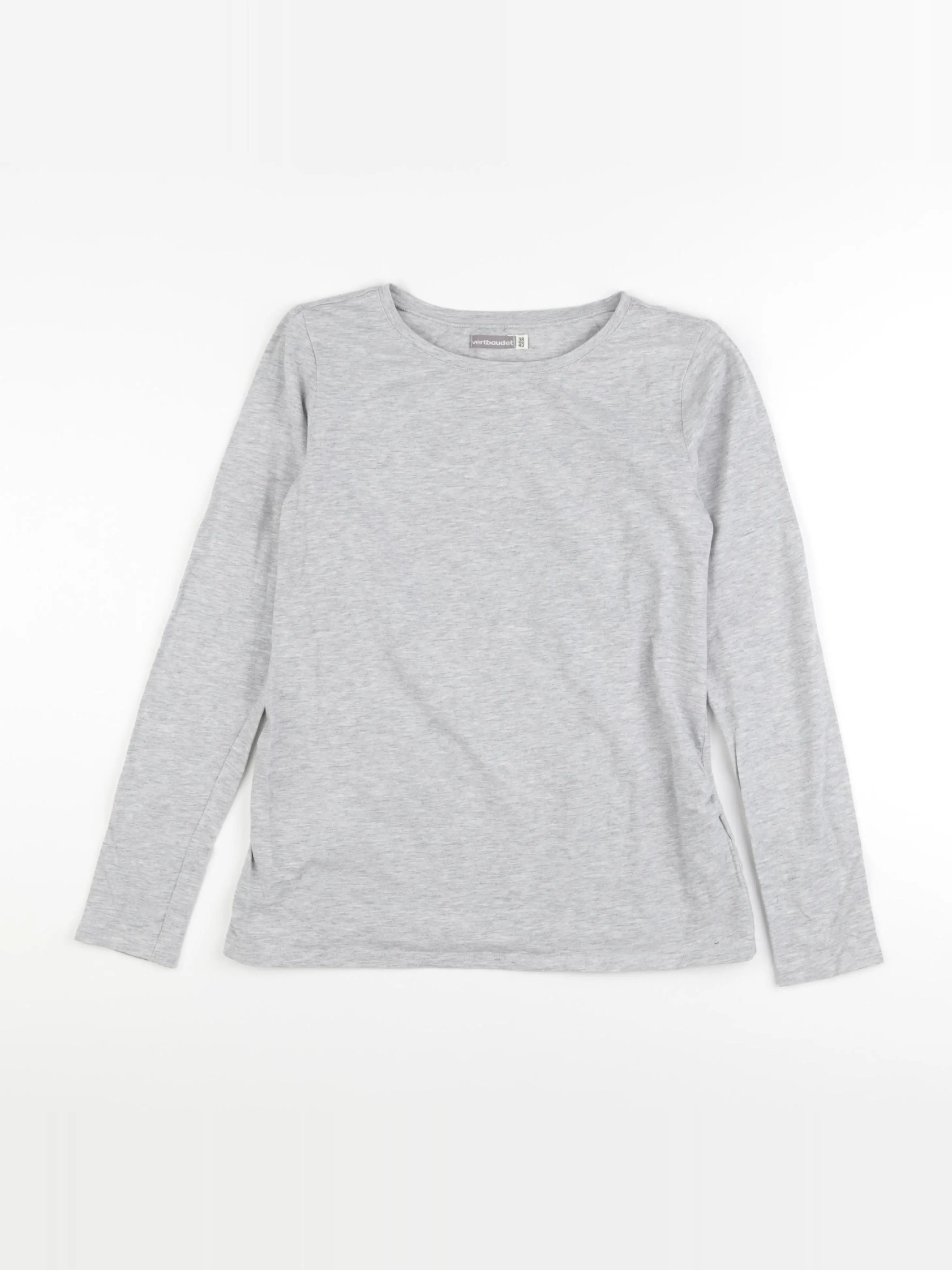 Vertbaudet - tee-shirt grossesse gris - 38 à 40