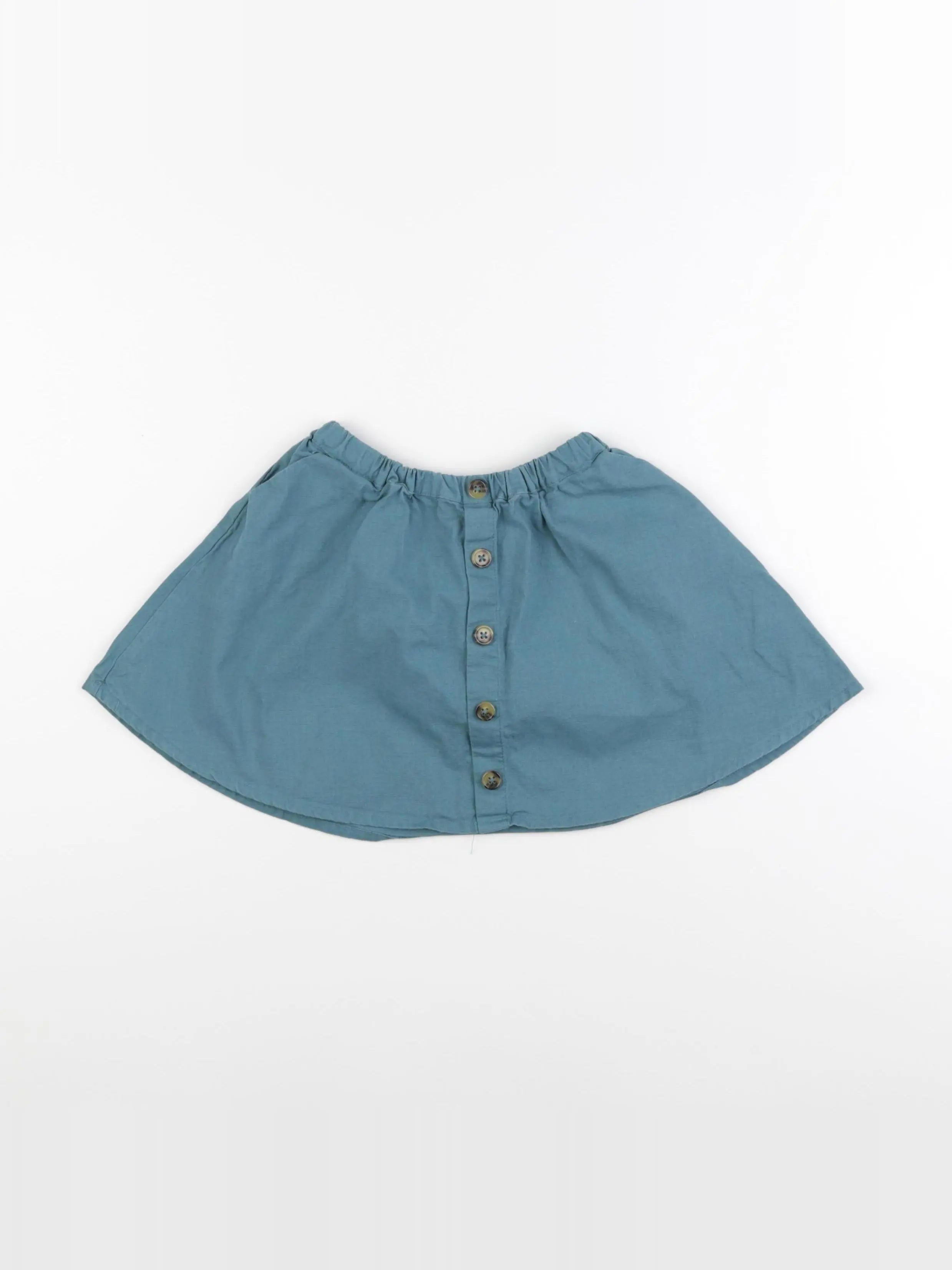 Vertbaudet - jupe bleu, vert - 3 ans