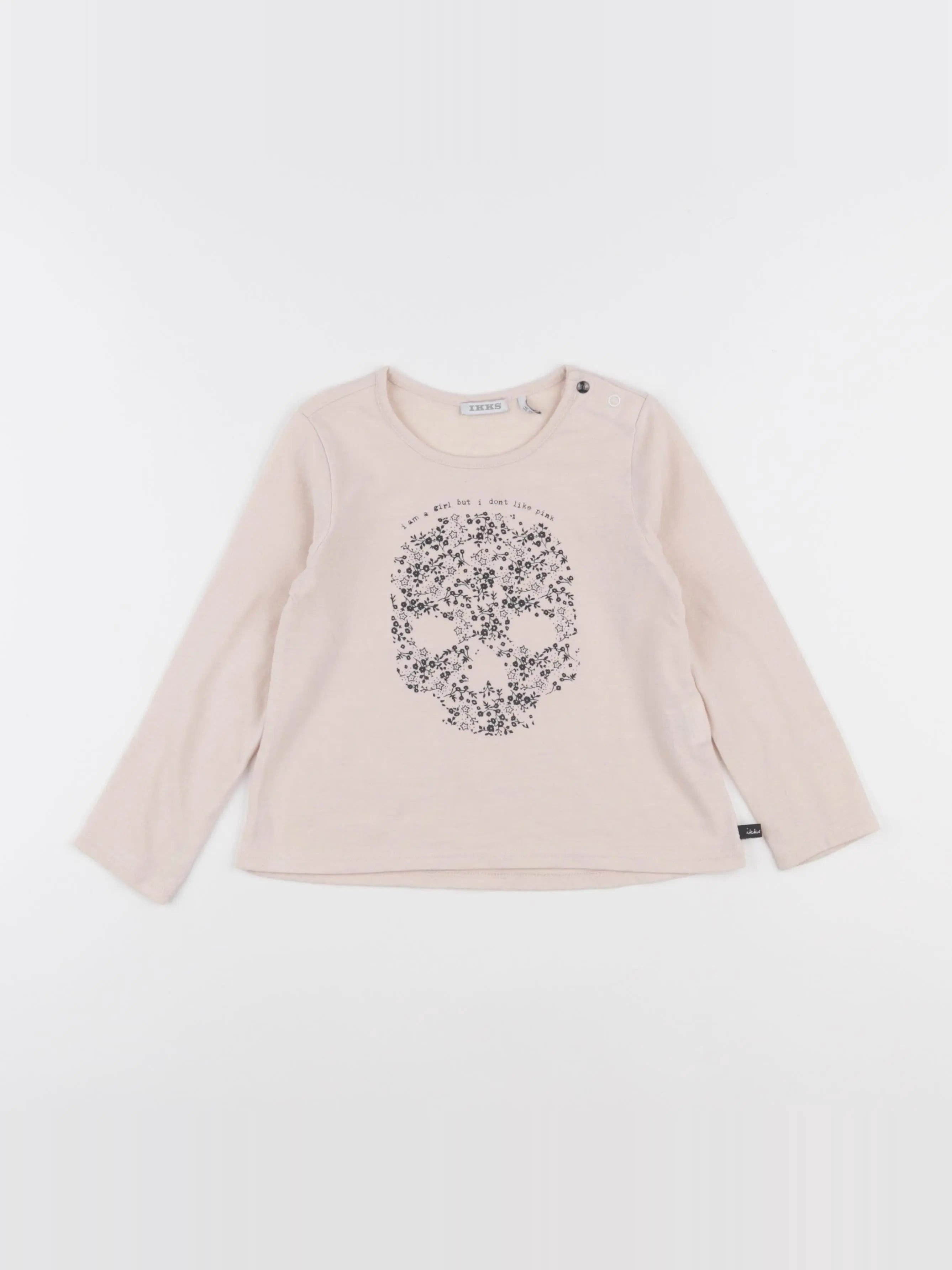 IKKS - tee-shirt rose - 3 ans
