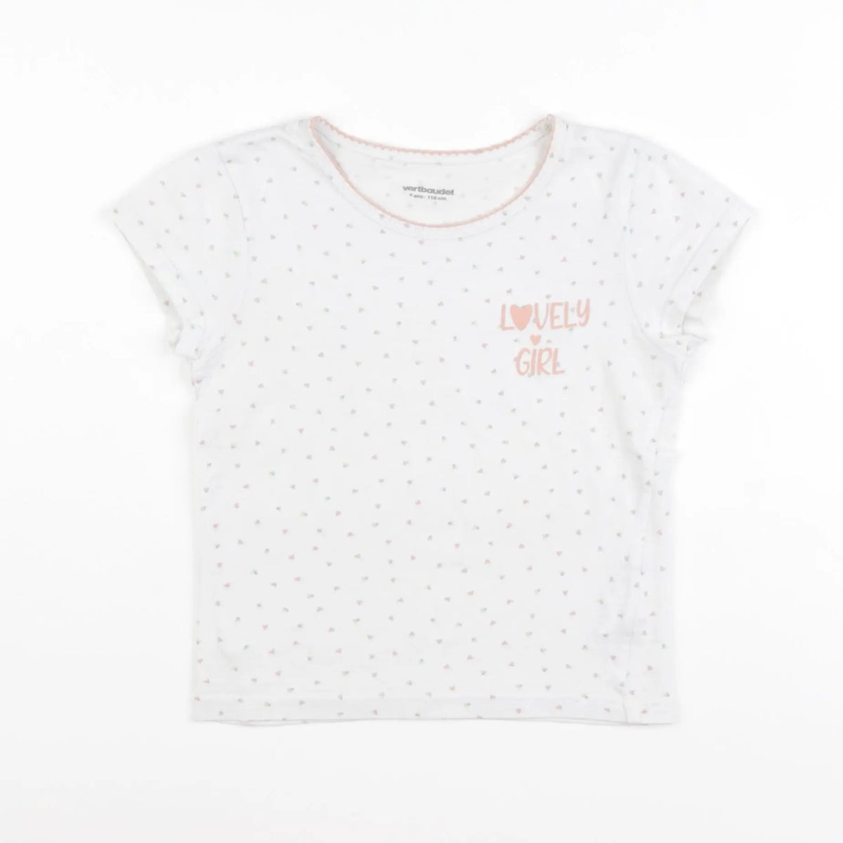 Vertbaudet - maillot de corps blanc - 5 ans