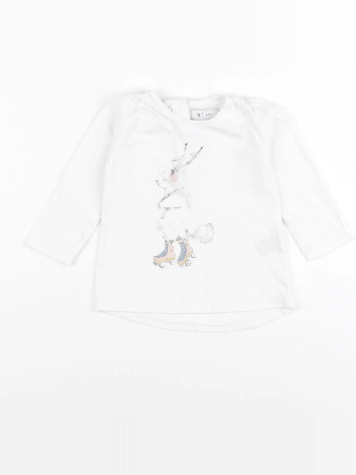 La Redoute - tee-shirt blanc - 6 mois