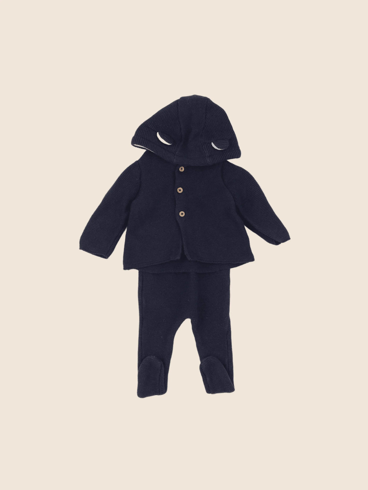 Vertbaudet - ensemble bleu - 3 mois
