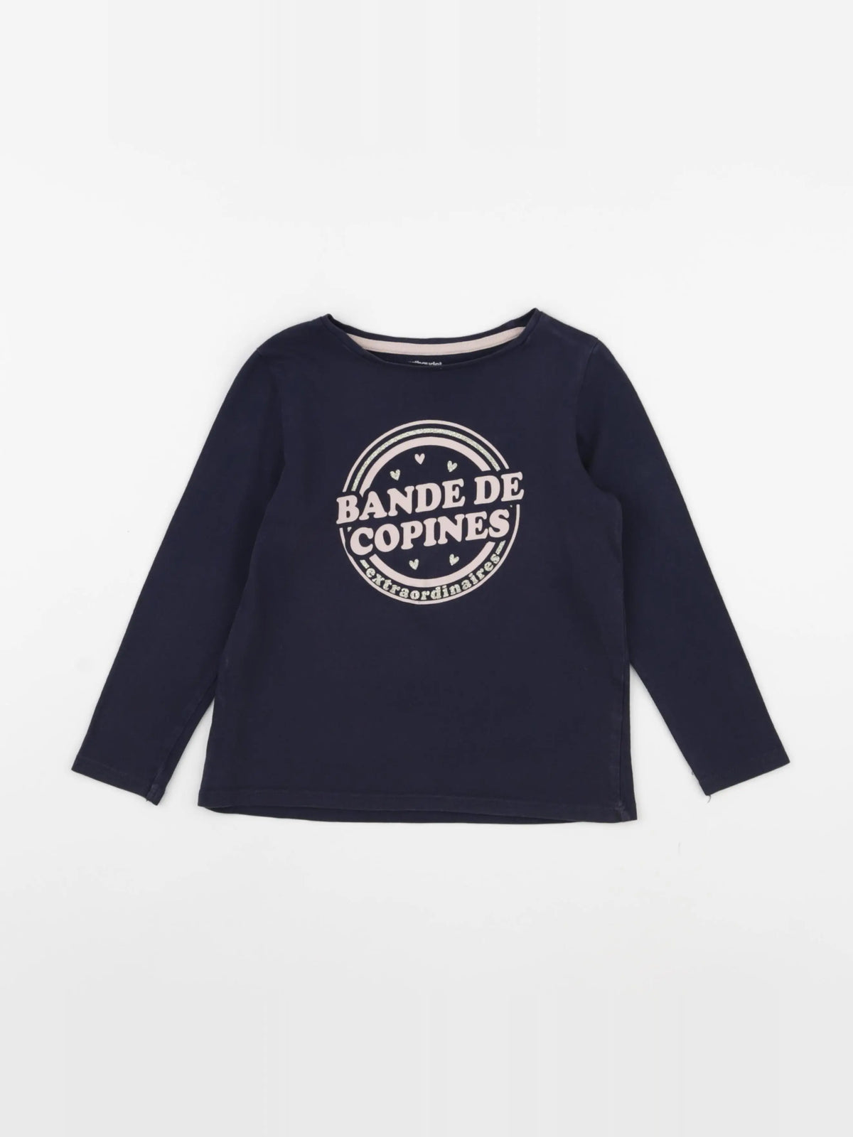 Vertbaudet - tee-shirt bleu - 5 ans