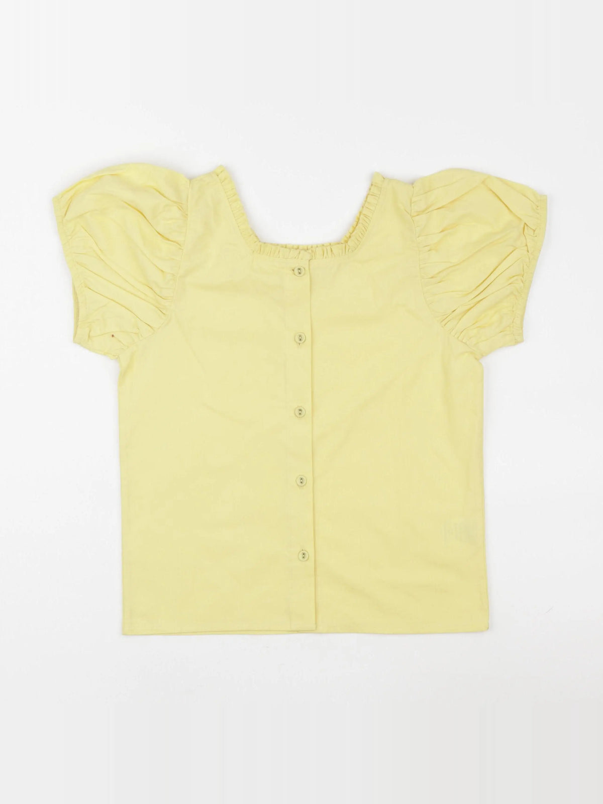 Little Cigogne - blouse jaune - 10 ans