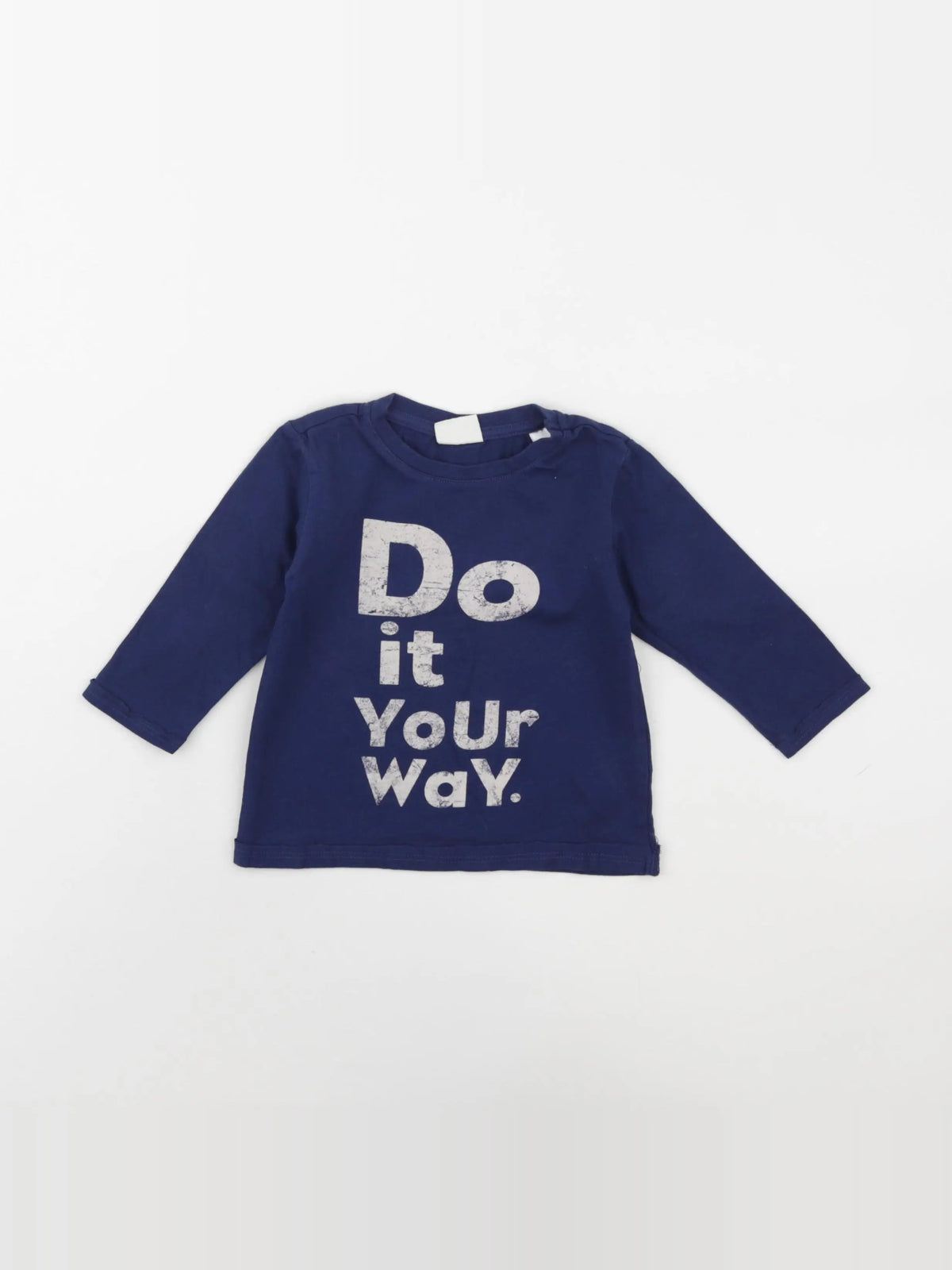 Zara - tee-shirt bleu - 3/6 mois