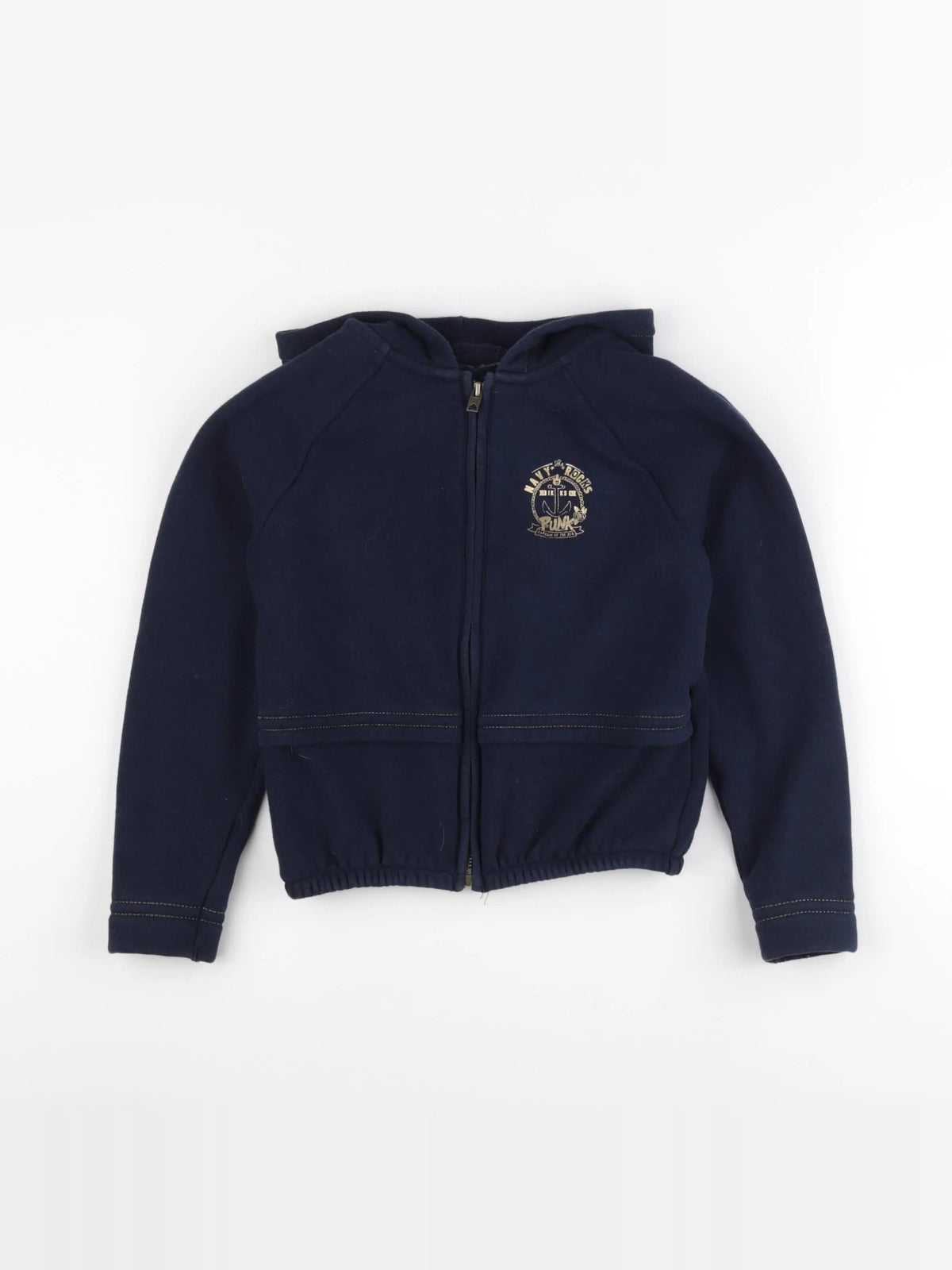 IKKS - sweat bleu - 10 ans