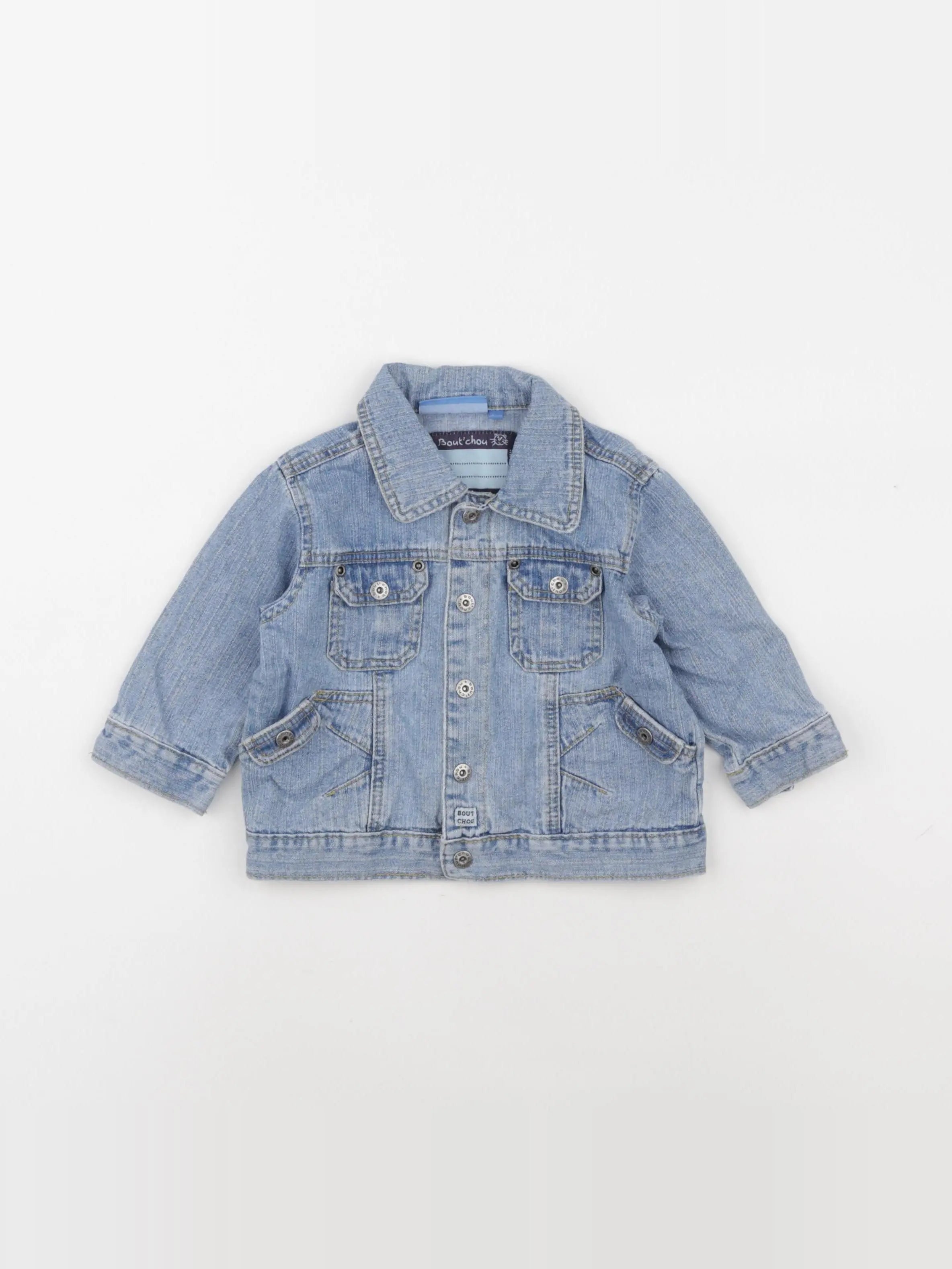 Boutchou - veste bleu - 9 mois