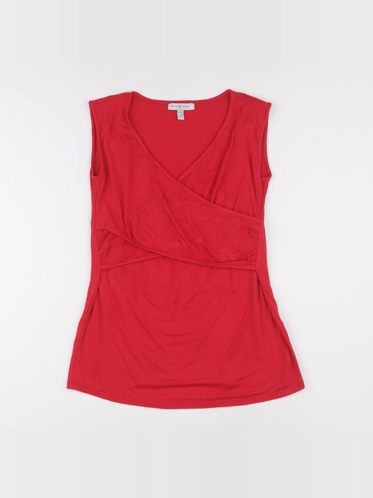 Envie de fraise - tee-shirt grossesse rouge - 38 à 40