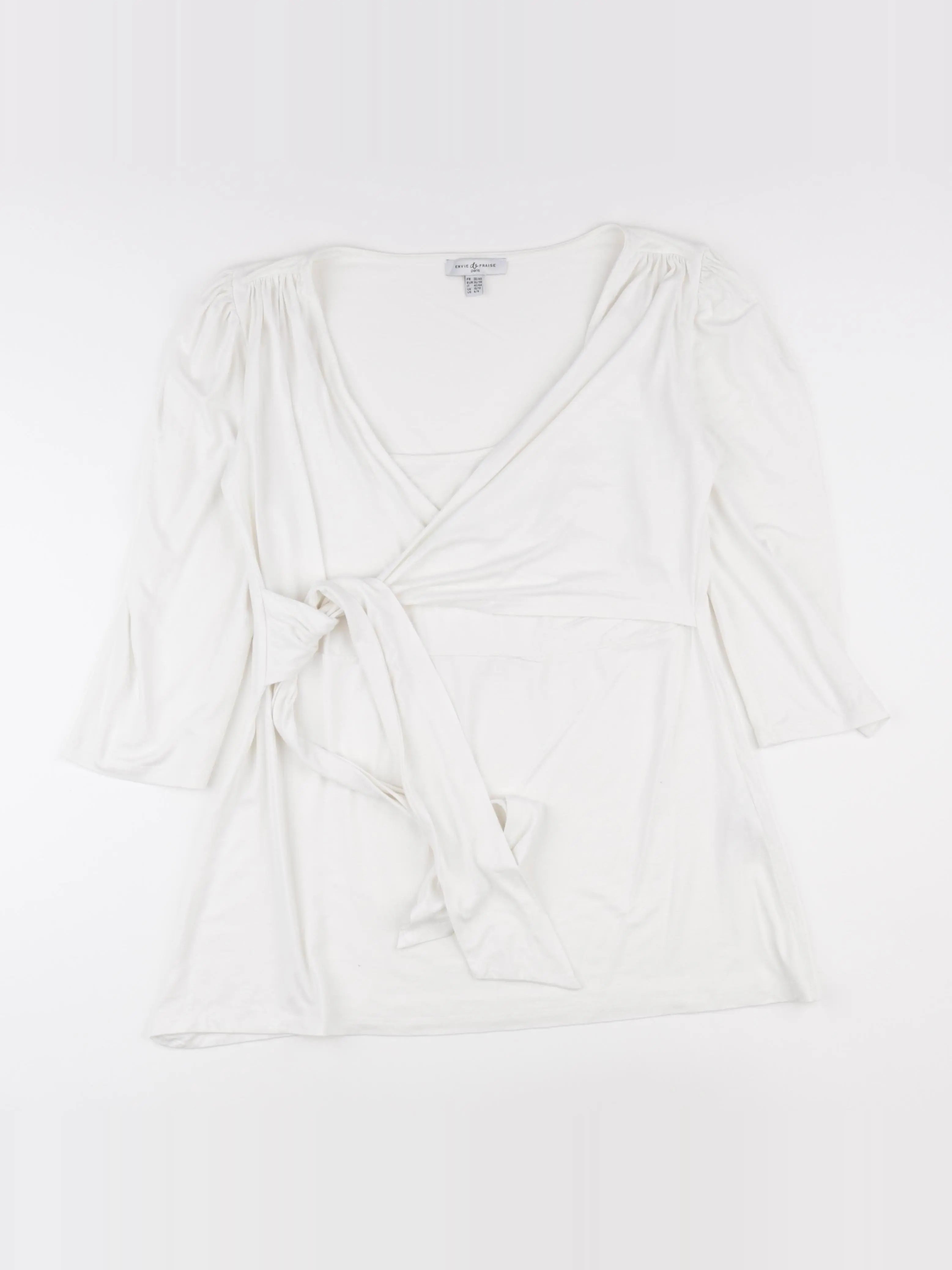 Envie de fraise - tee-shirt grossesse blanc - 38 à 40