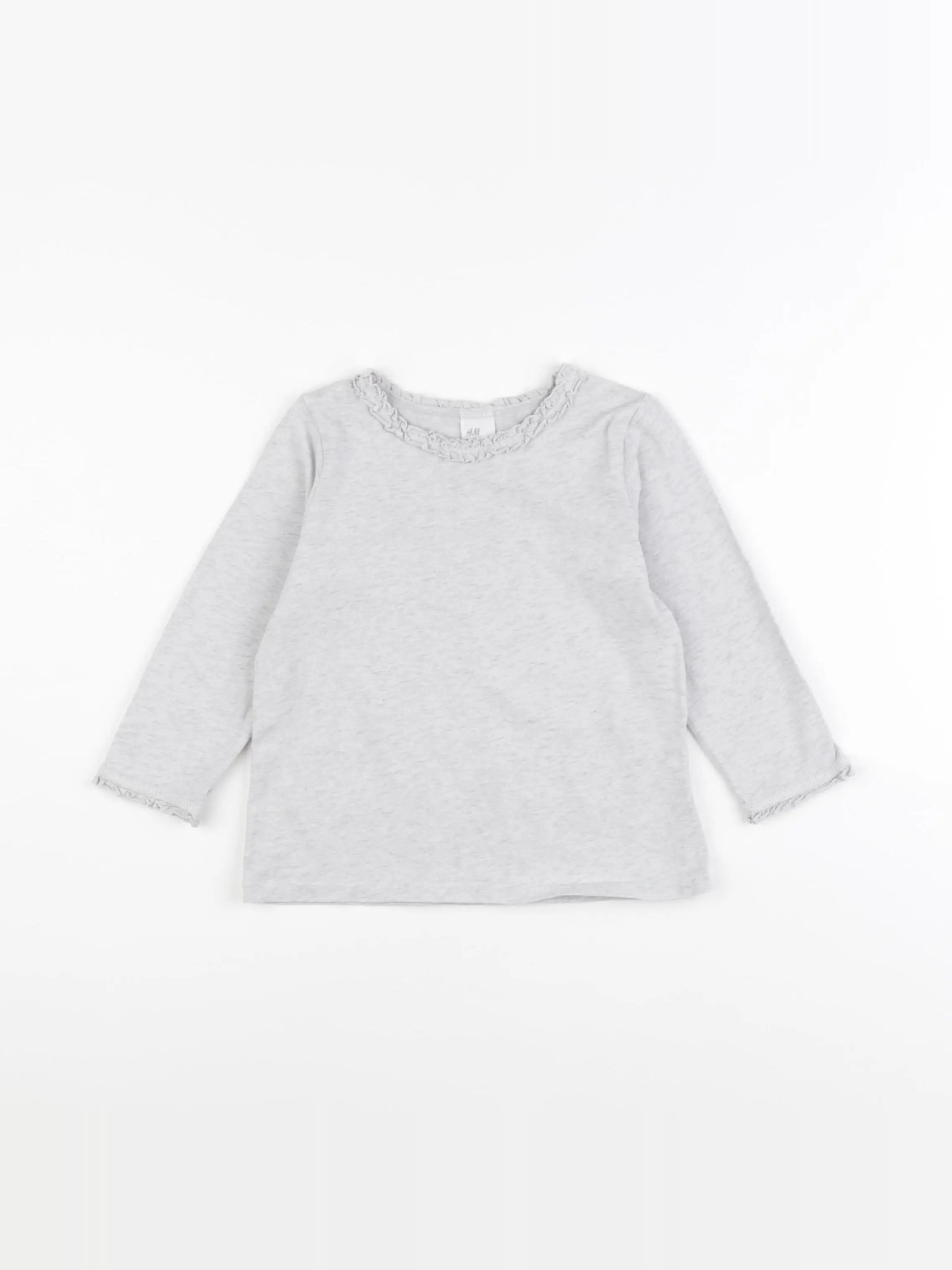 H&M - tee-shirt gris - 12/18 mois