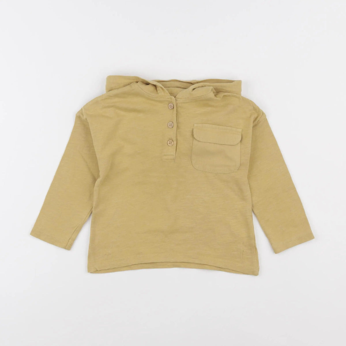 Vertbaudet - tee-shirt jaune - 2 ans