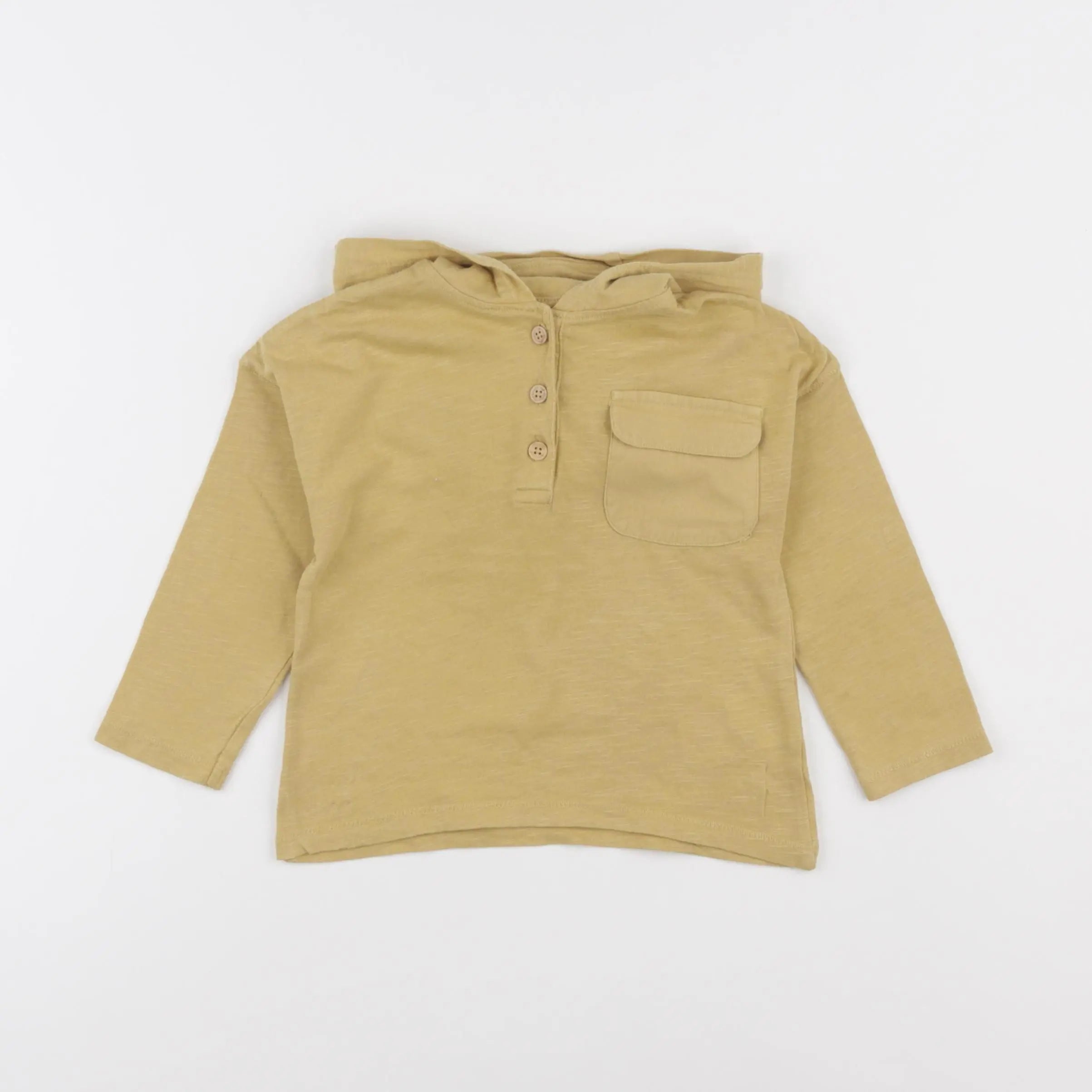 Vertbaudet - tee-shirt jaune - 2 ans