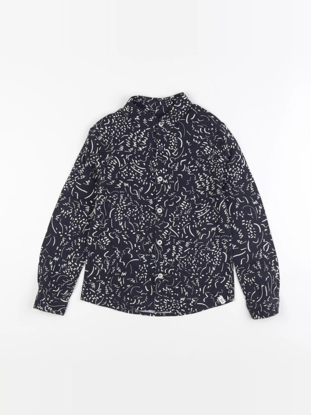 IKKS - chemise blanc, noir - 5 ans