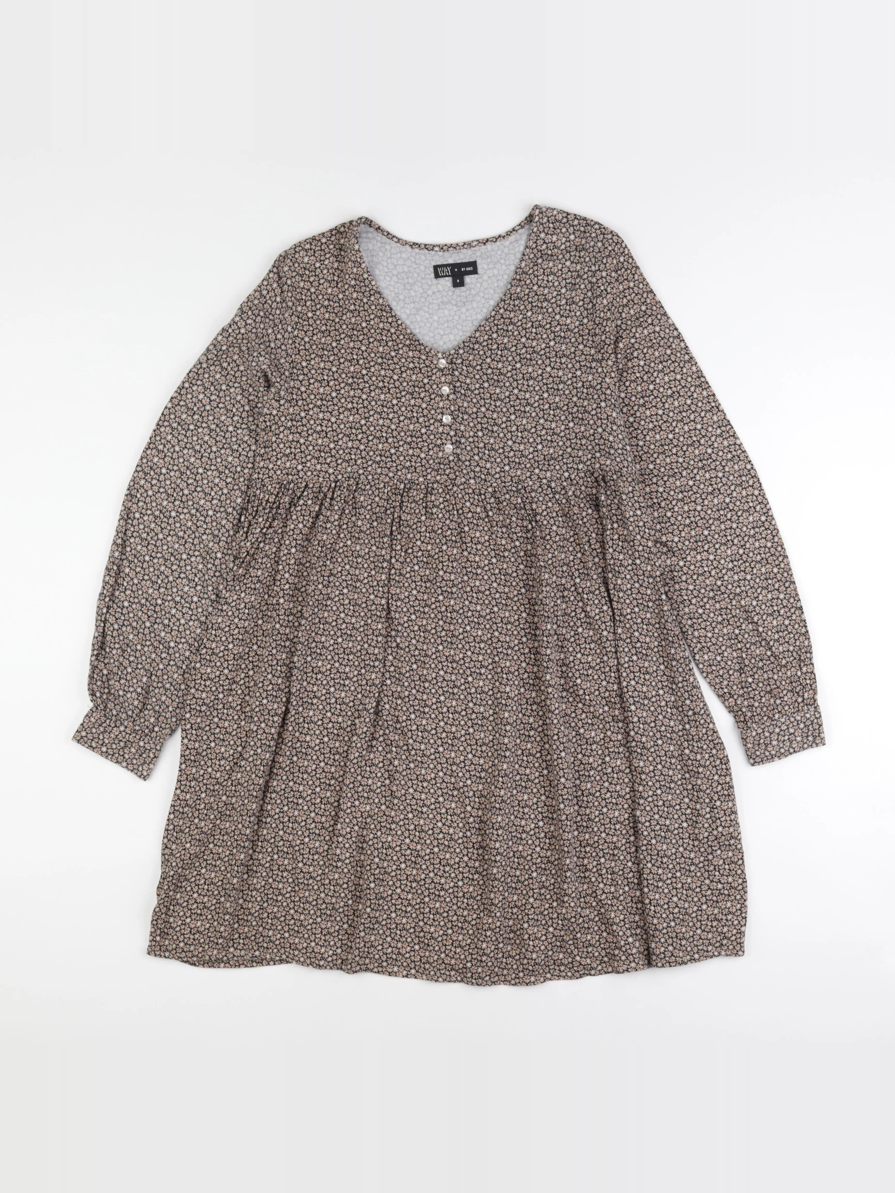 IKKS - robe marron - 14 ans