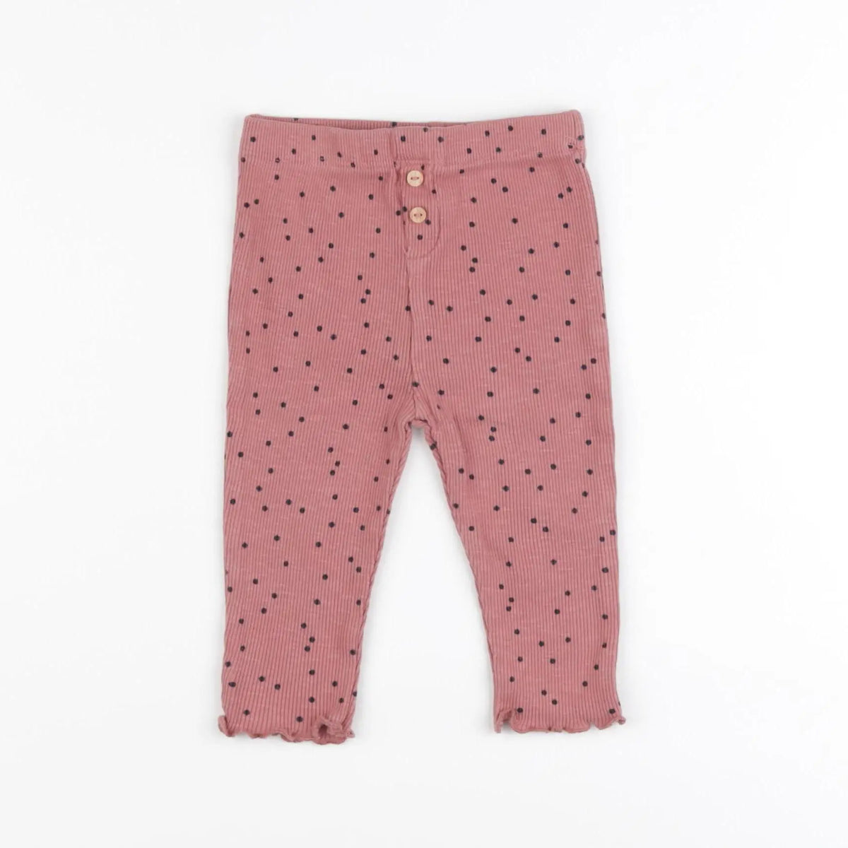 Vertbaudet - legging rose - 9 mois