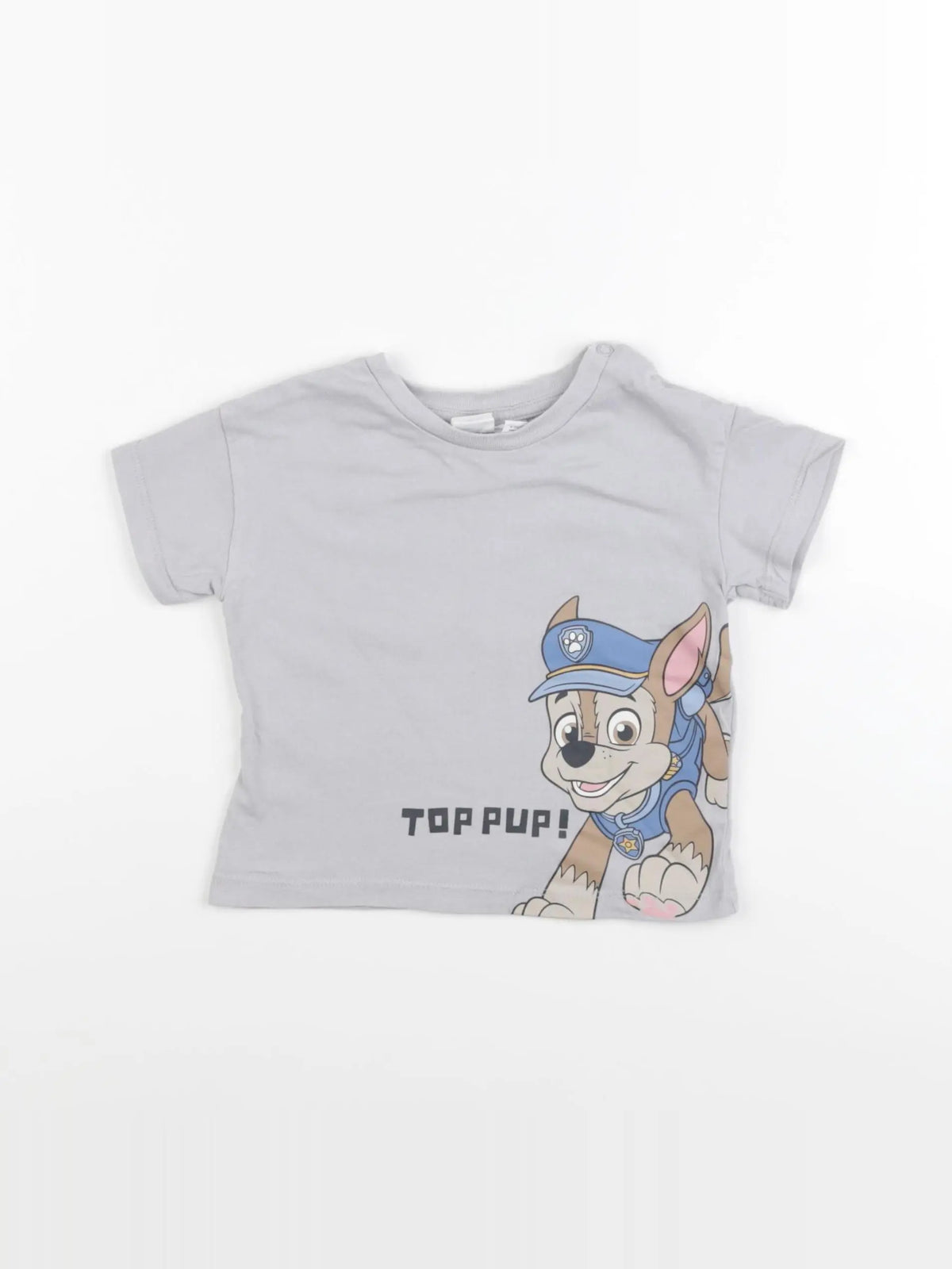 H&M - tee-shirt gris - 6/9 mois