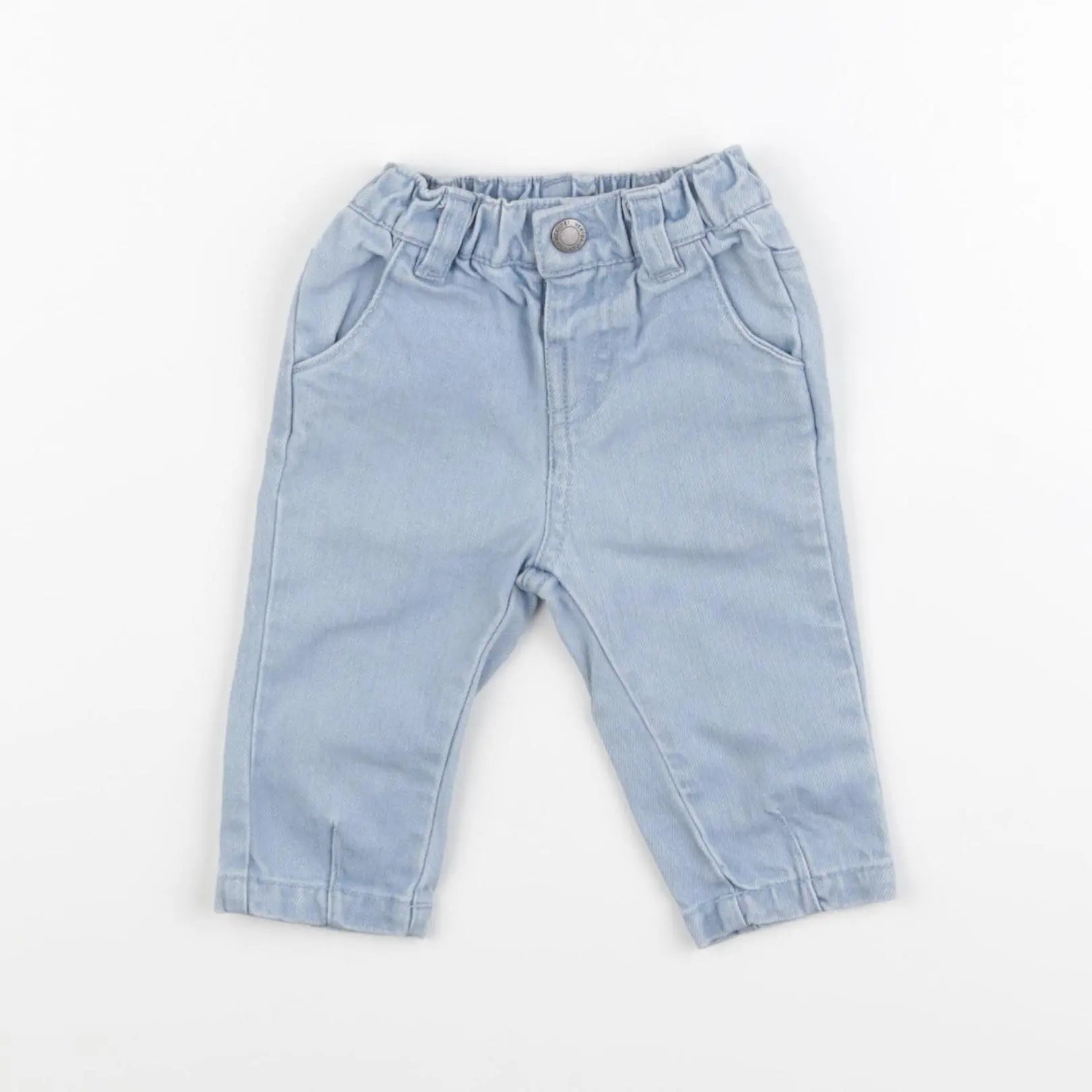 Vertbaudet - jean bleu - 3 mois