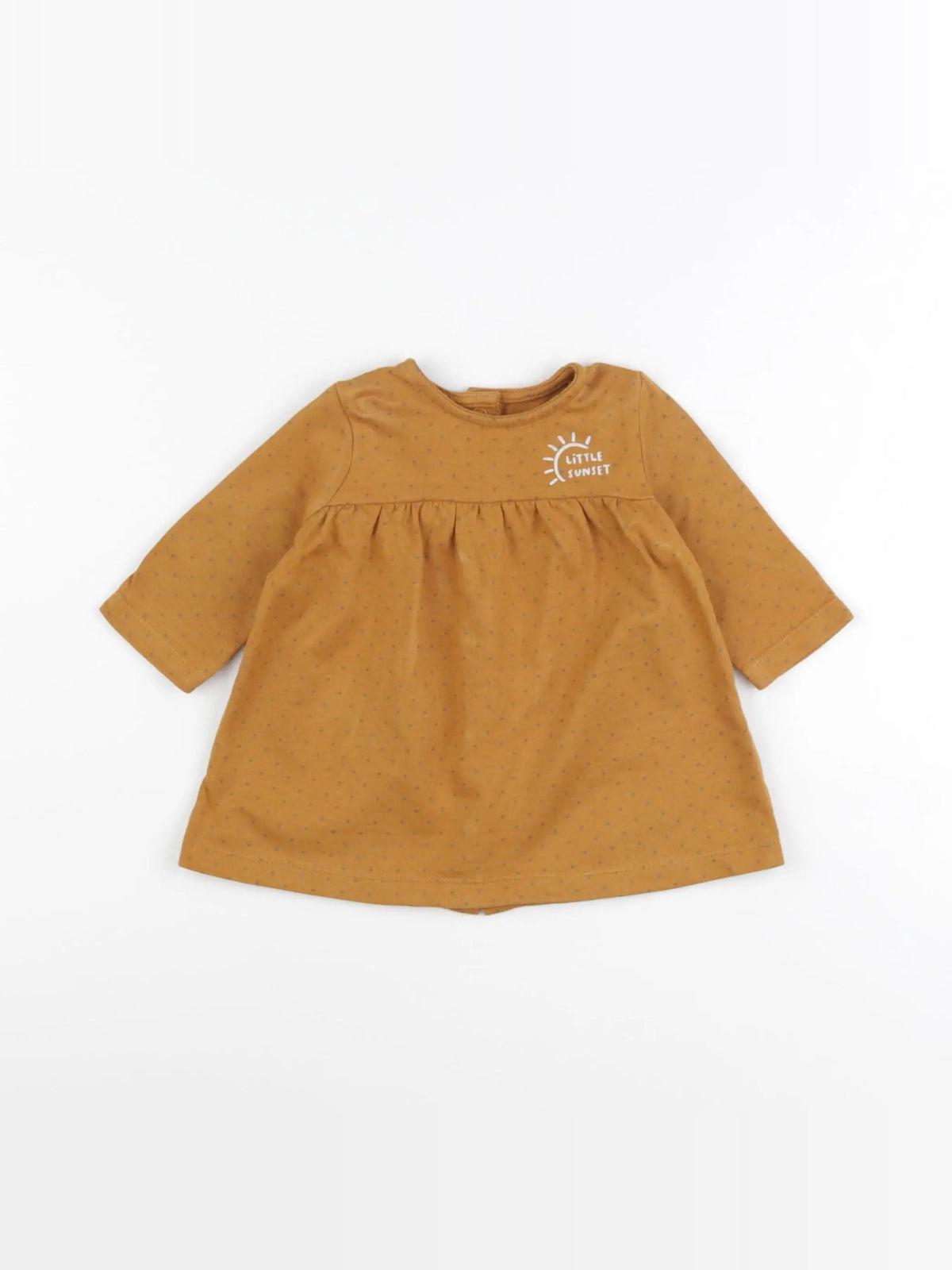 Vertbaudet - robe jaune - 3 mois