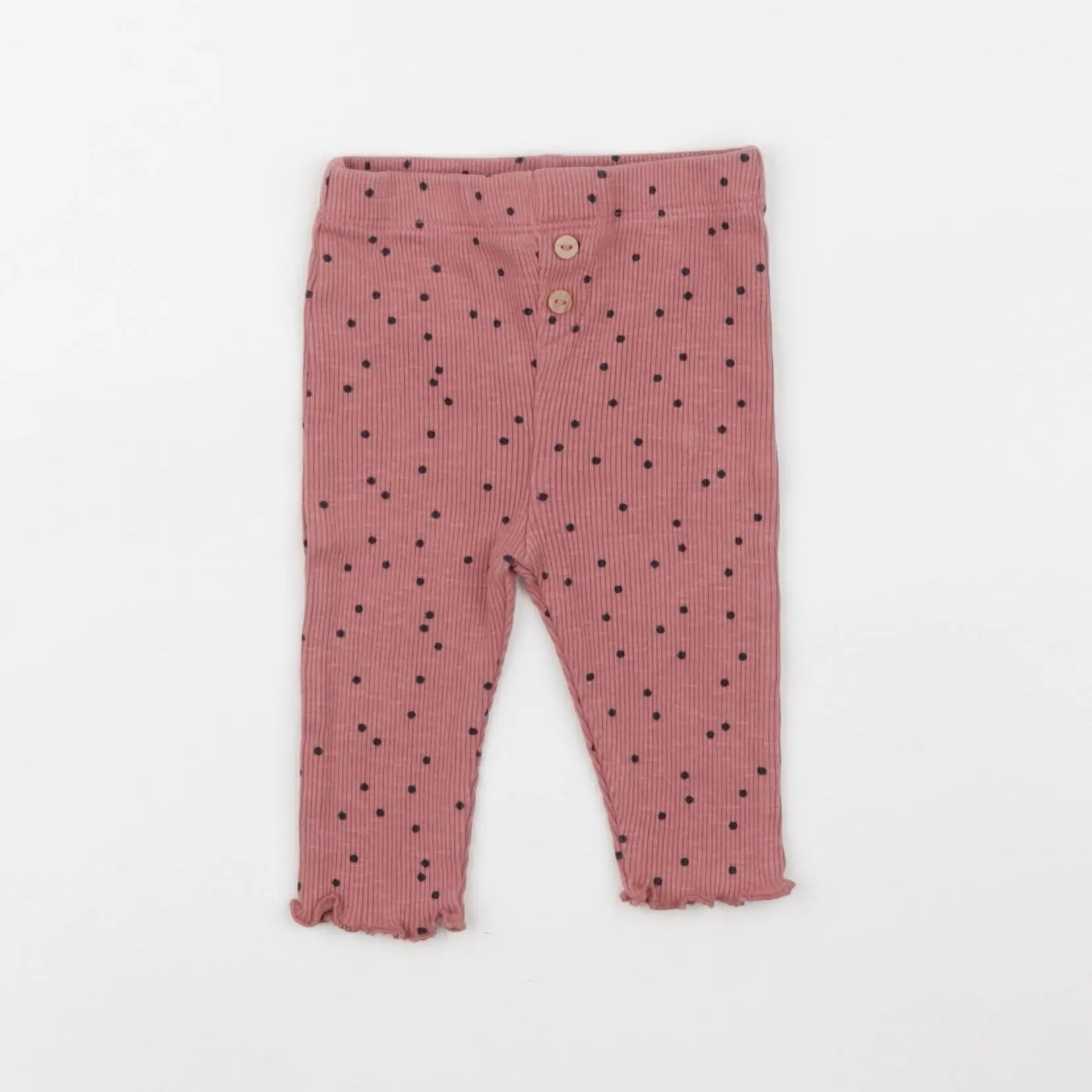Vertbaudet - legging rose - 3 mois