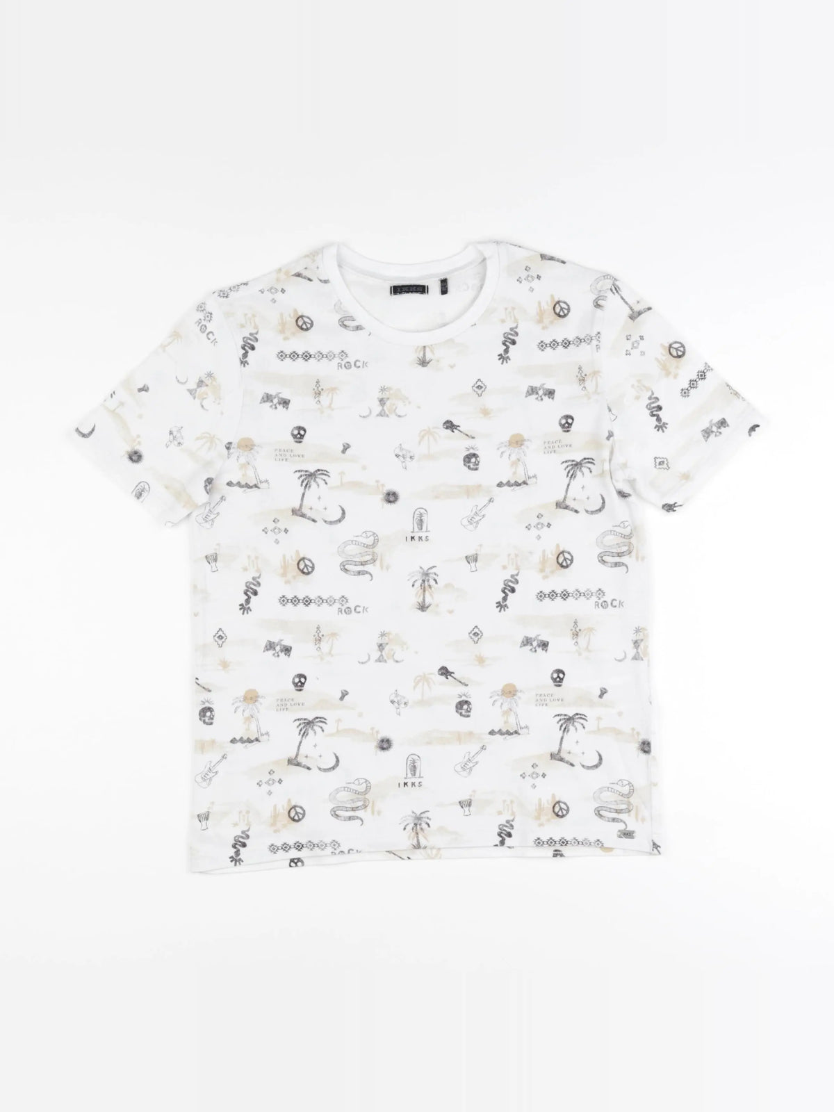 IKKS - tee-shirt blanc - 12 ans