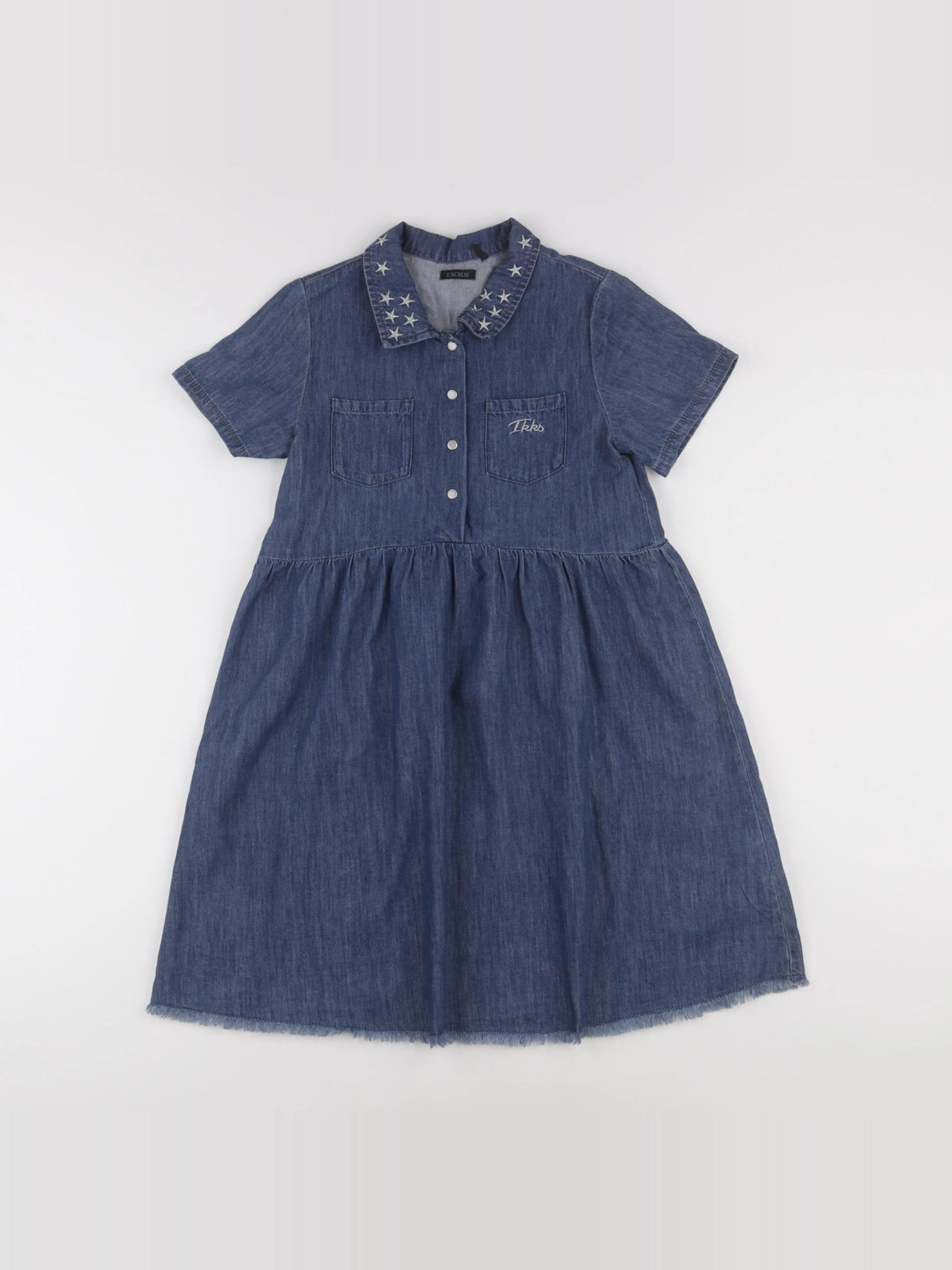 IKKS - robe bleu - 10 ans