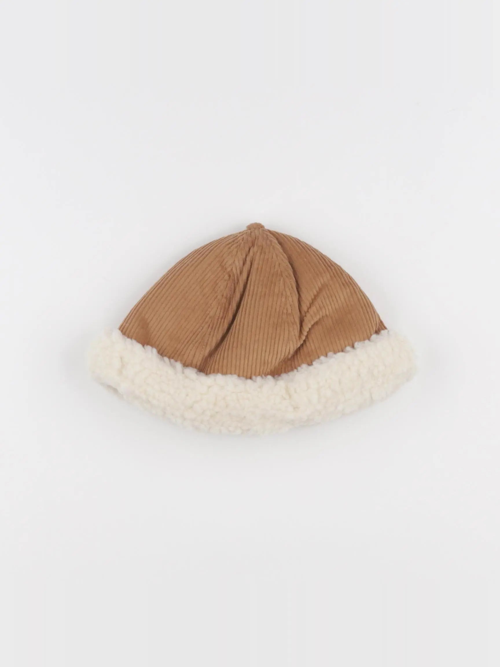 Vertbaudet - bonnet marron - 12/13 ans