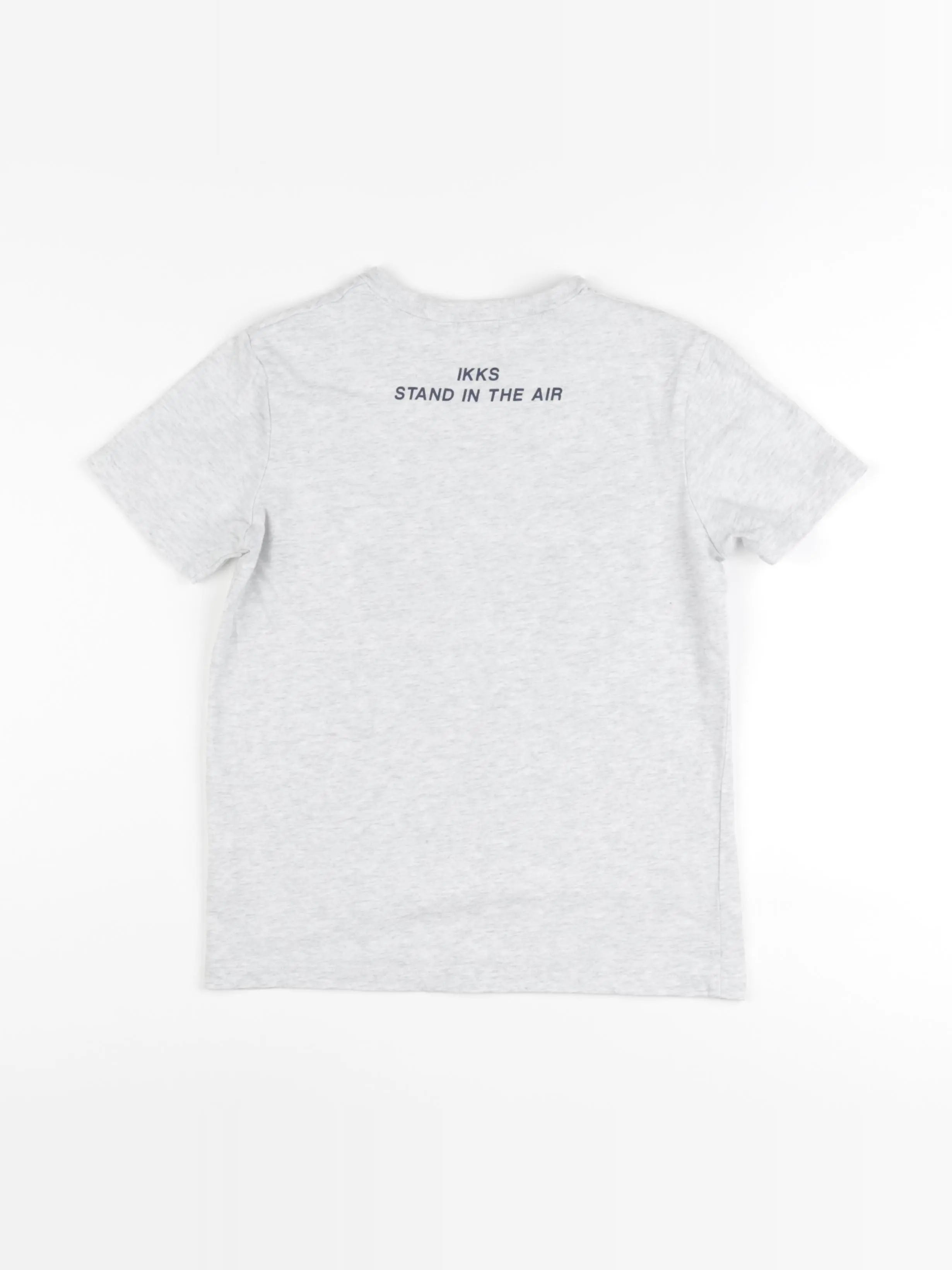 IKKS - tee-shirt gris - 10 ans