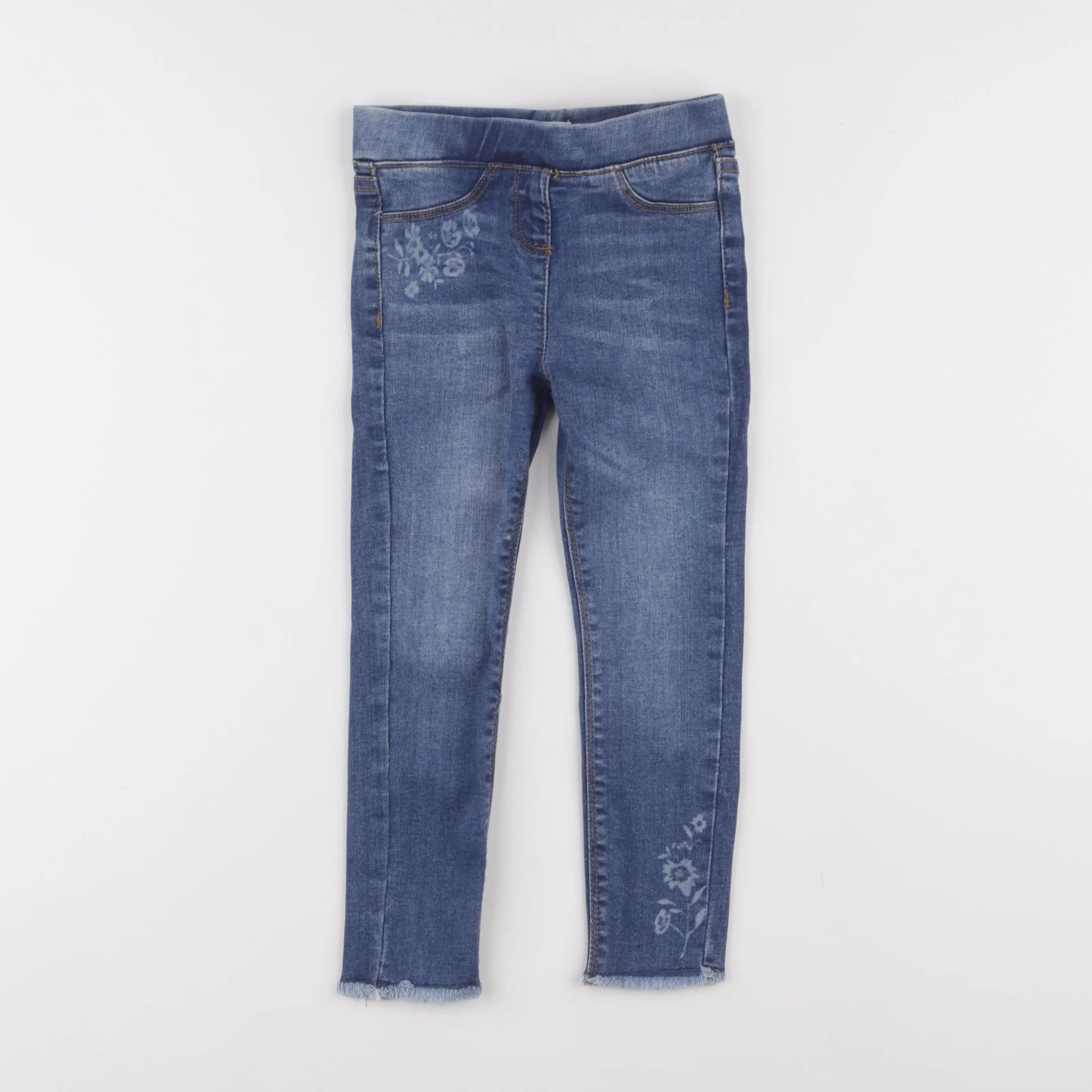 Vertbaudet - jegging bleu - 4 ans
