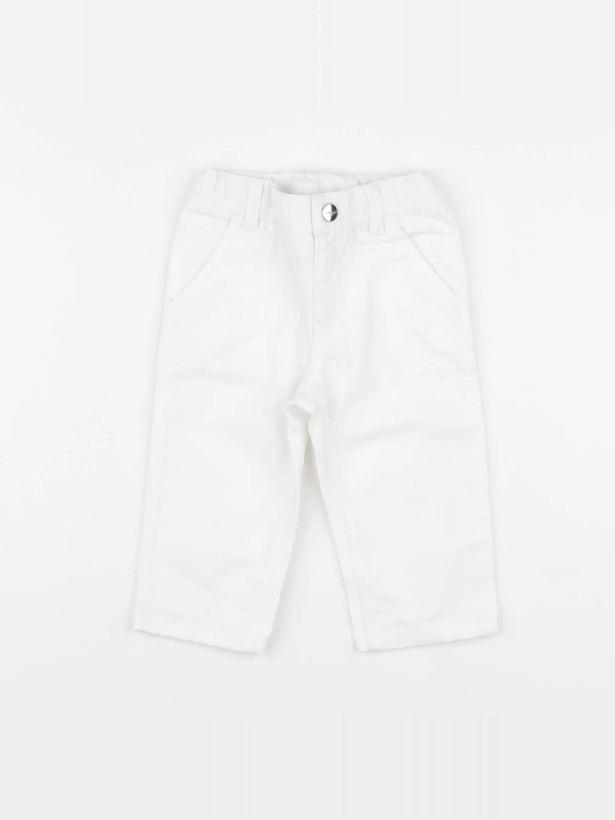 Jacadi - pantalon blanc - 12 mois
