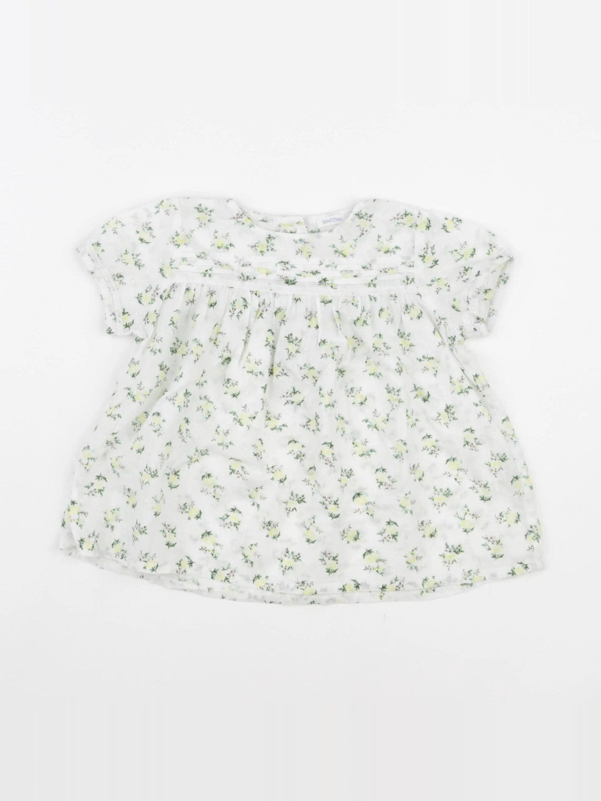 Boutchou - blouse blanc - 24 mois