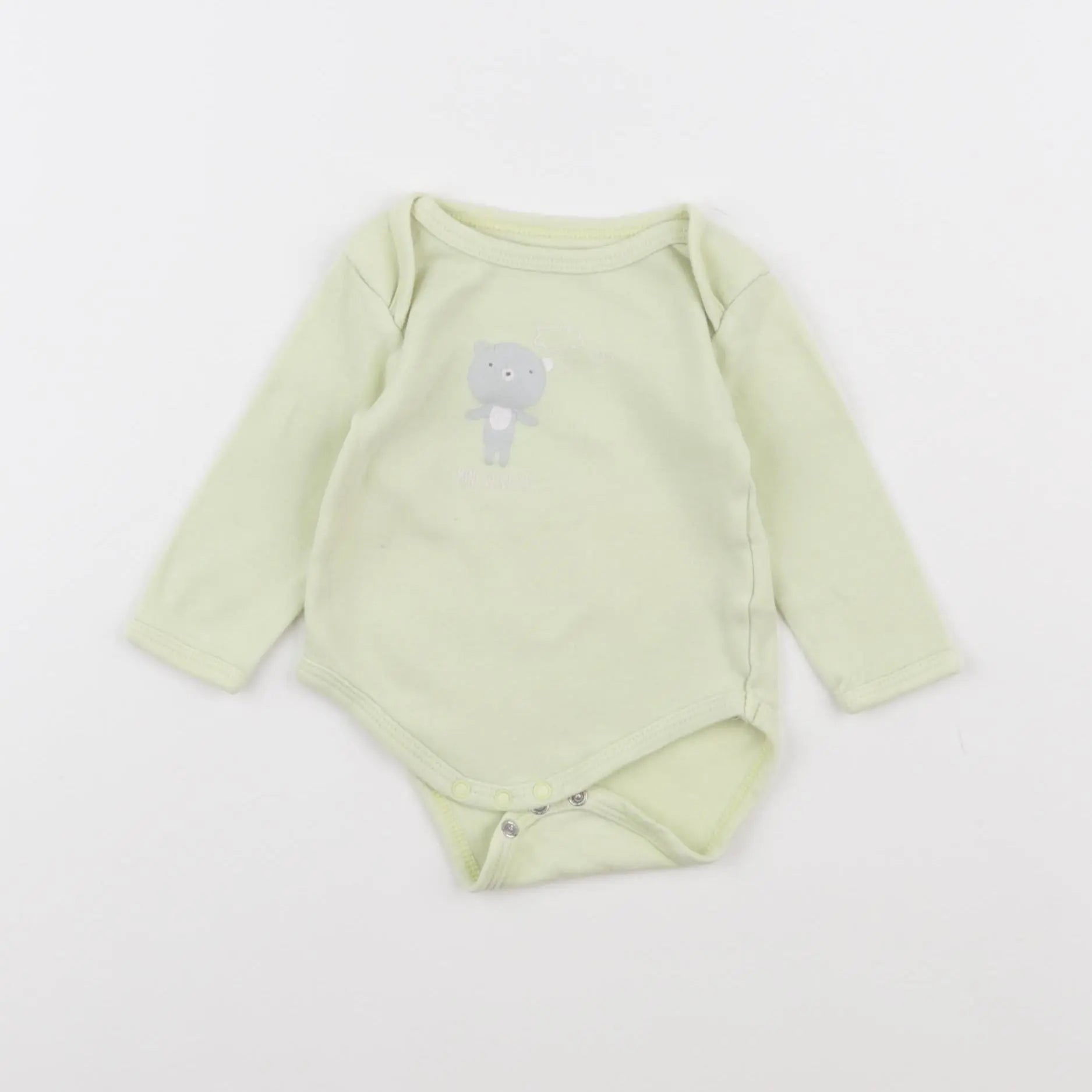 Vertbaudet - body jaune - 3 mois