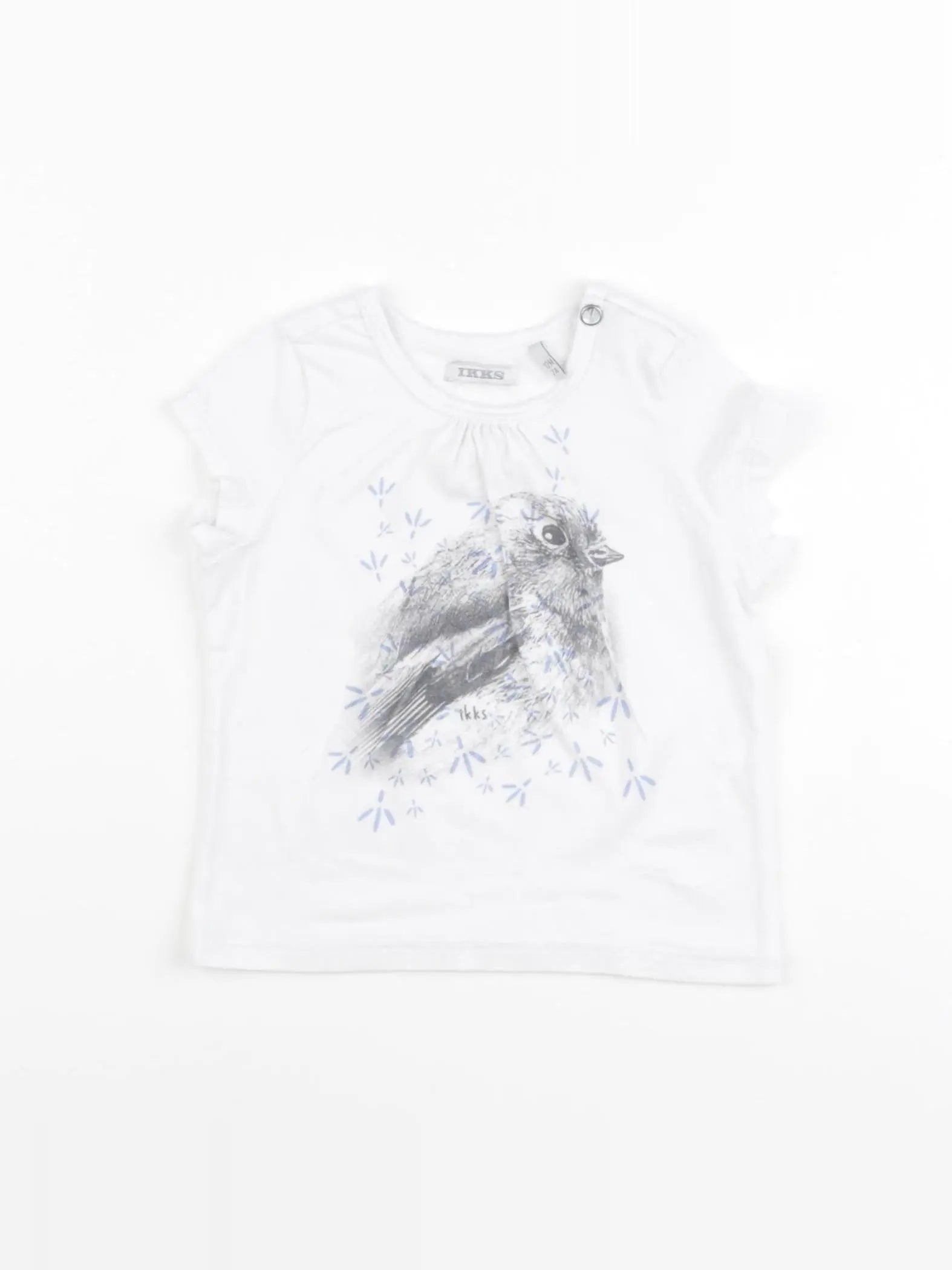 IKKS - tee-shirt blanc - 12 mois