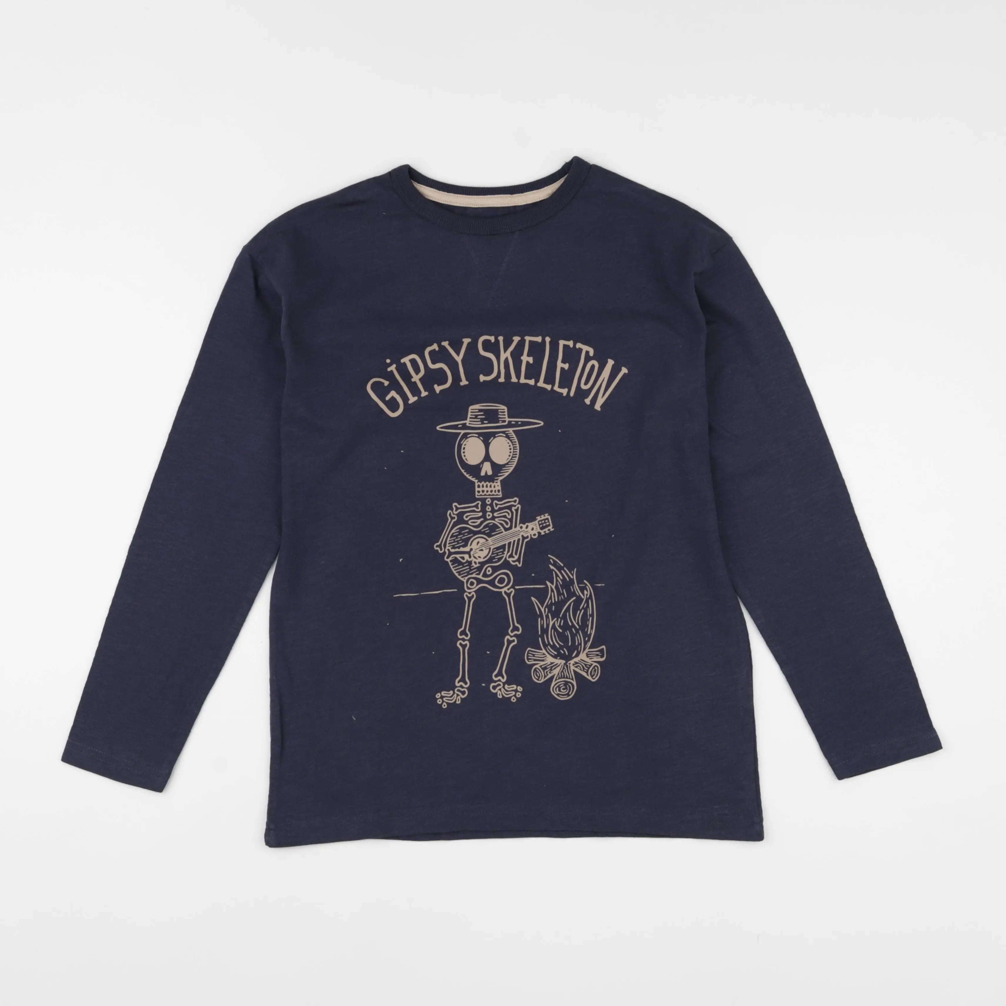 Vertbaudet - tee-shirt bleu - 12 ans