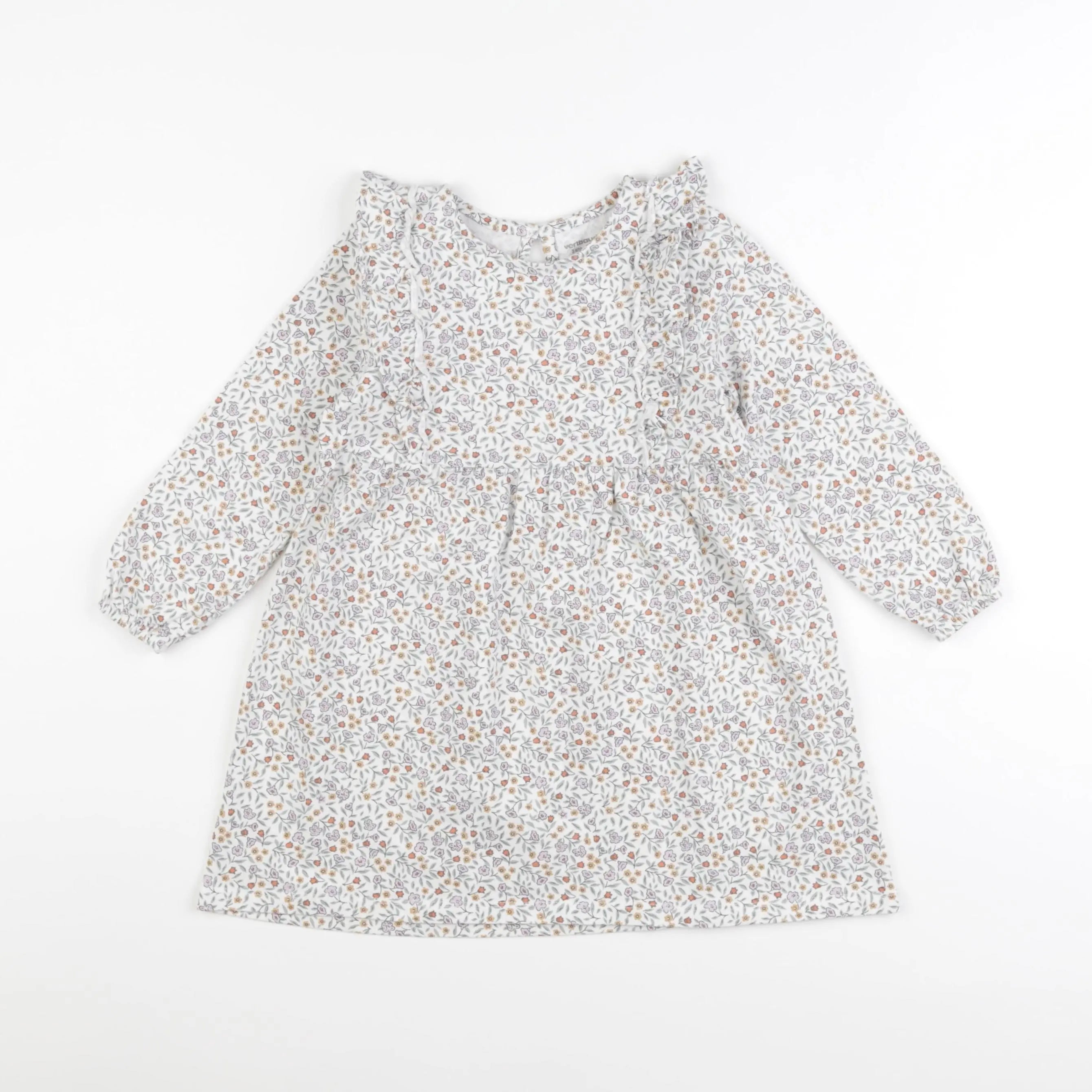 Vertbaudet - robe multicolore - 3 ans