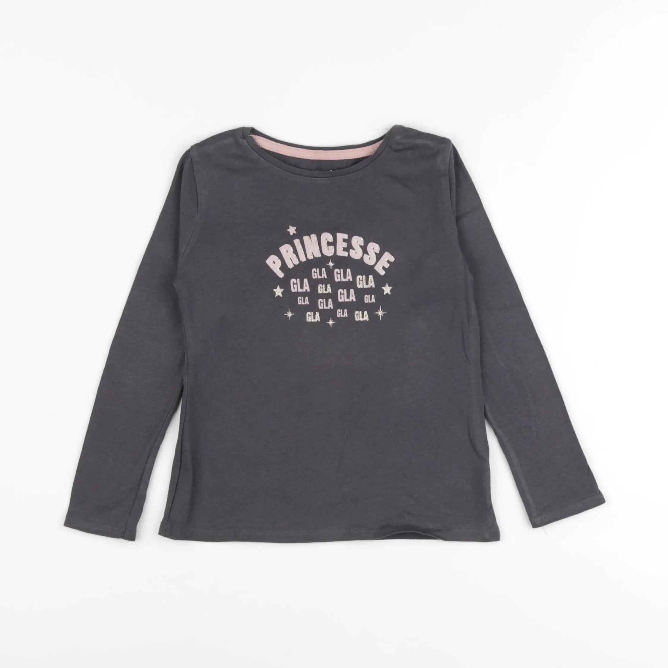 Vertbaudet - tee-shirt gris - 4 ans