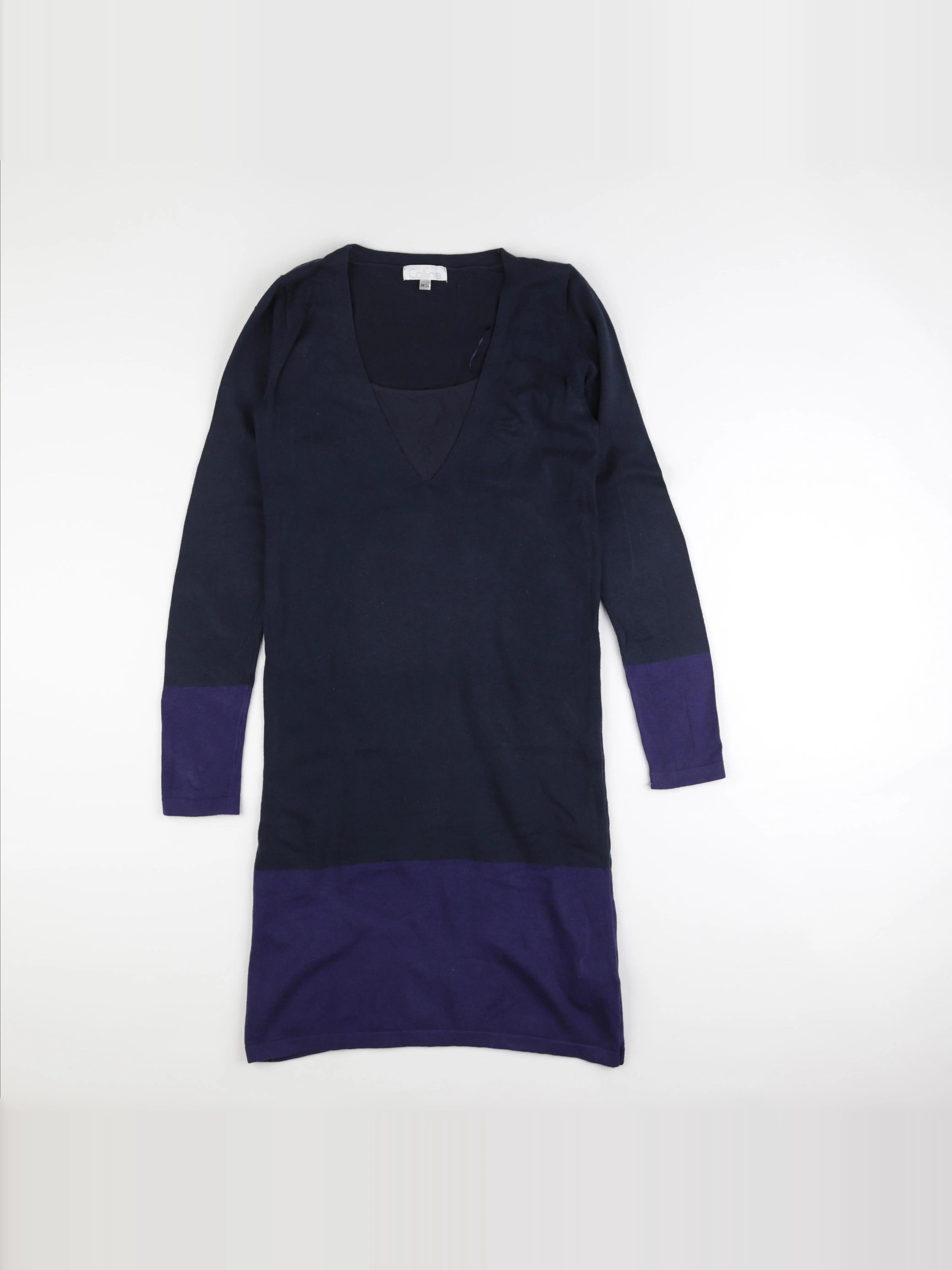 Vertbaudet - robe grossesse bleu - 34 à 36