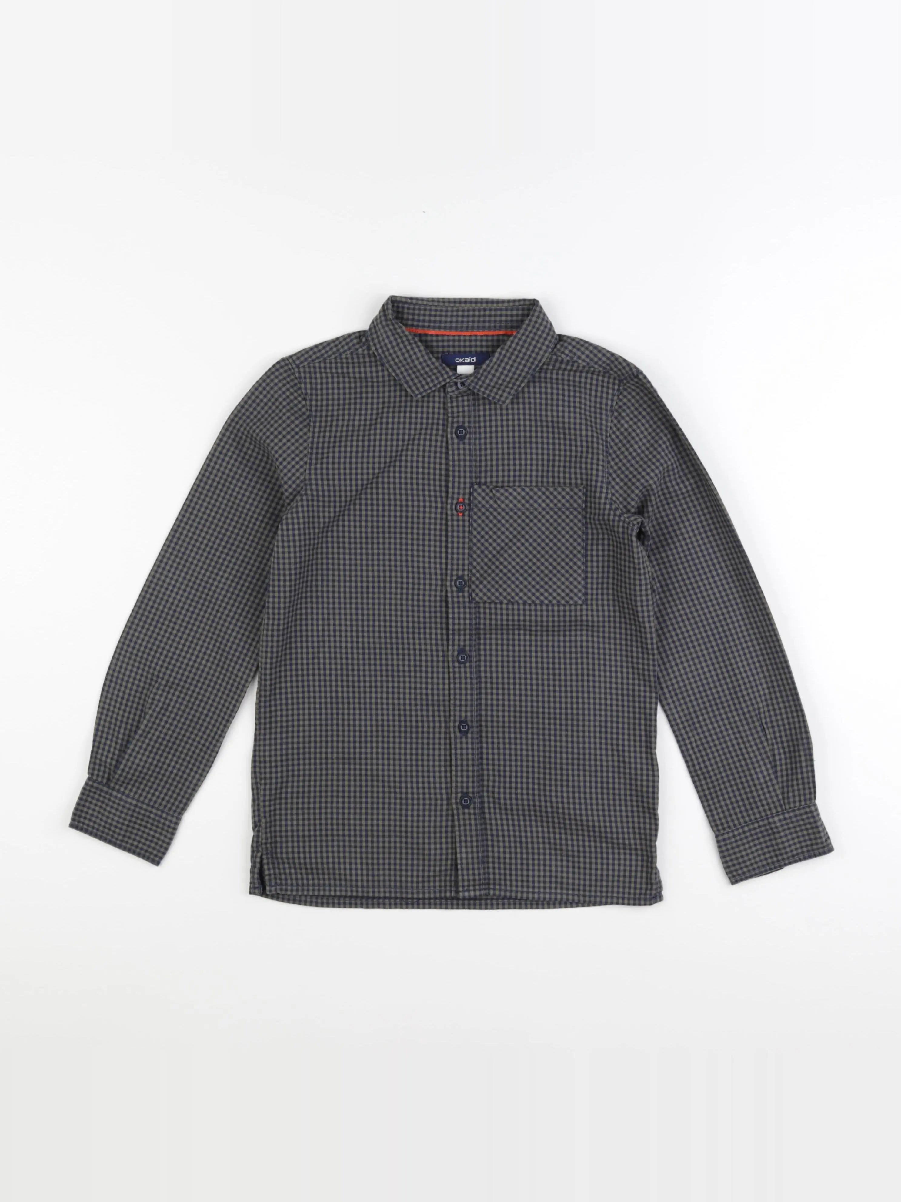 Okaidi - chemise vert - 8 ans
