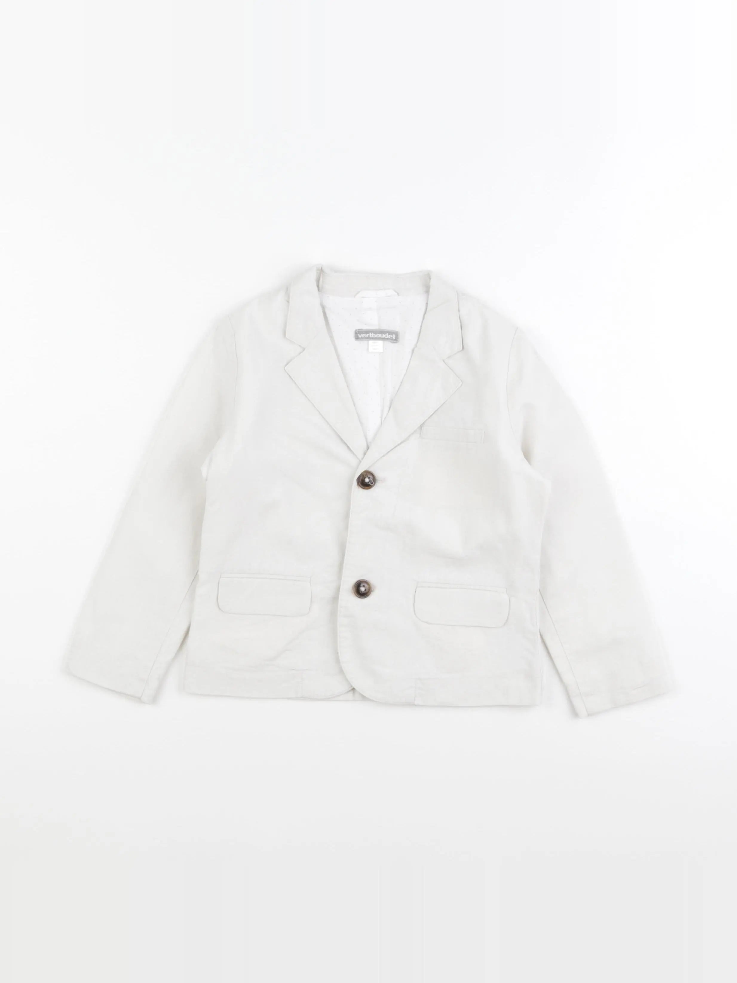 Vertbaudet - veste beige - 3 ans