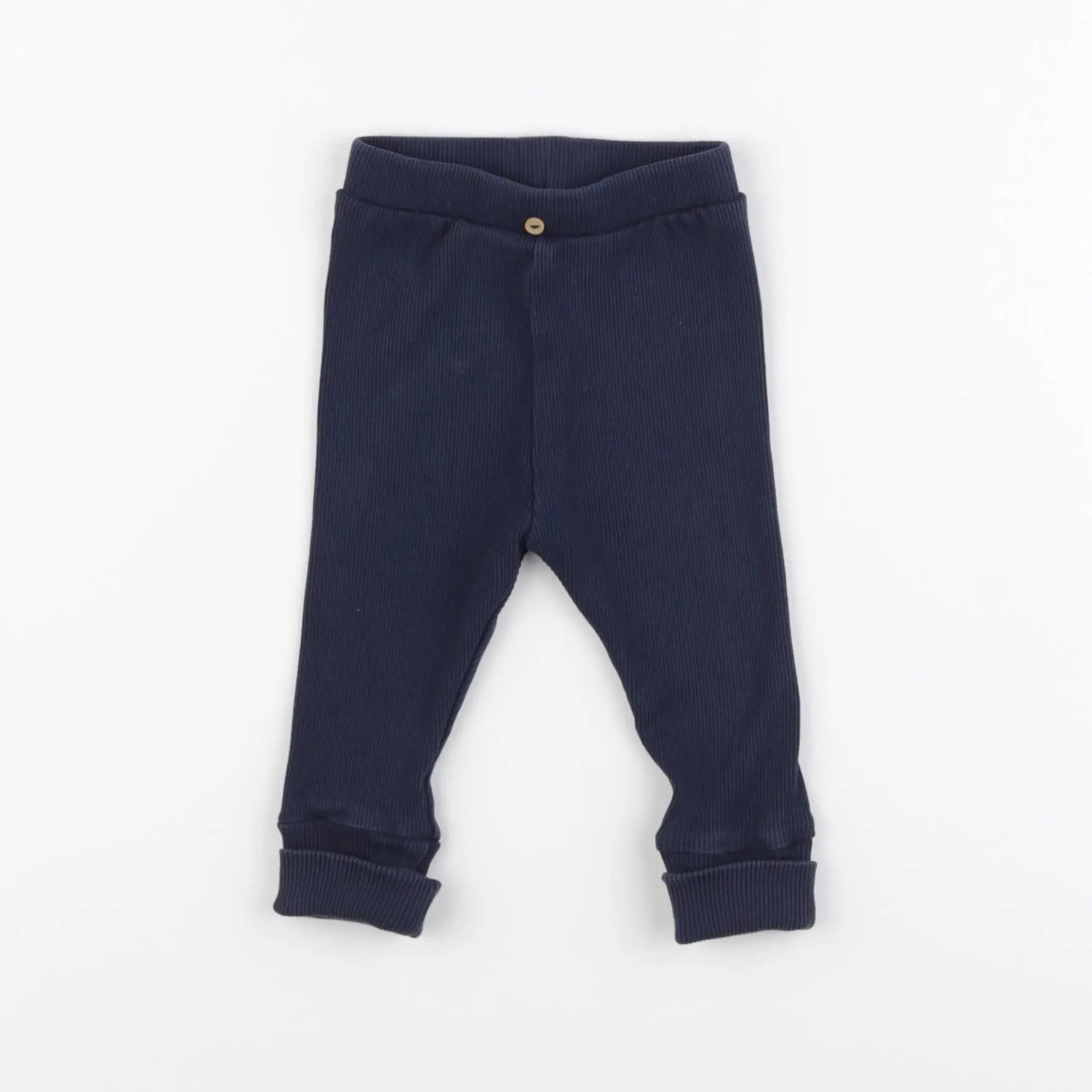 Vertbaudet - legging bleu - 6 mois