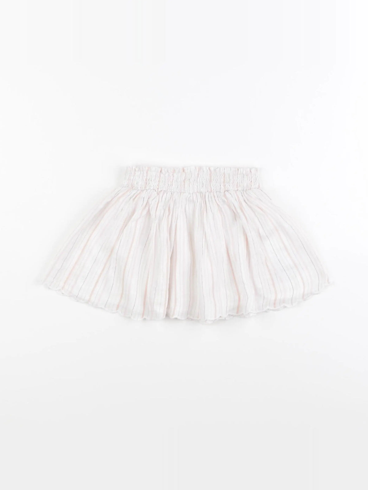 Vertbaudet - jupe blanc, rose - 3 ans