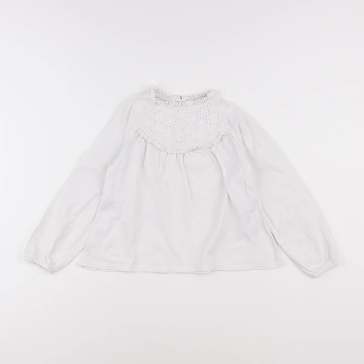 Vertbaudet - tee-shirt blanc - 6 ans