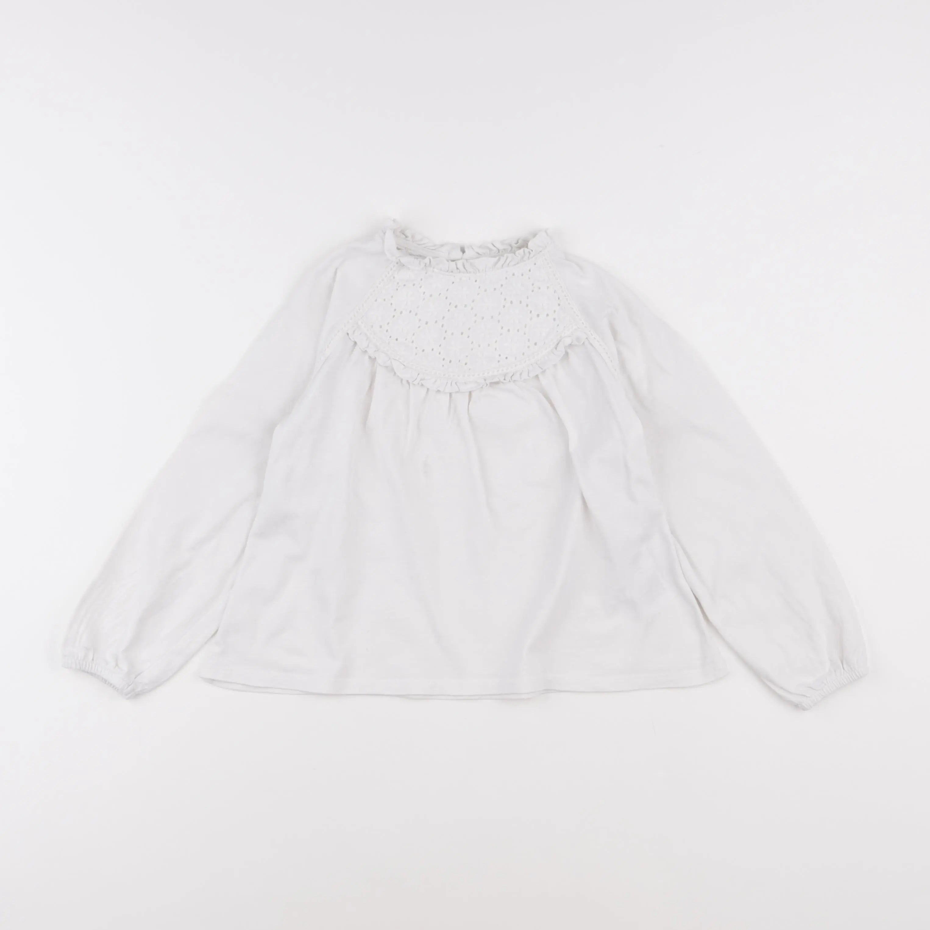 Vertbaudet - tee-shirt blanc - 6 ans