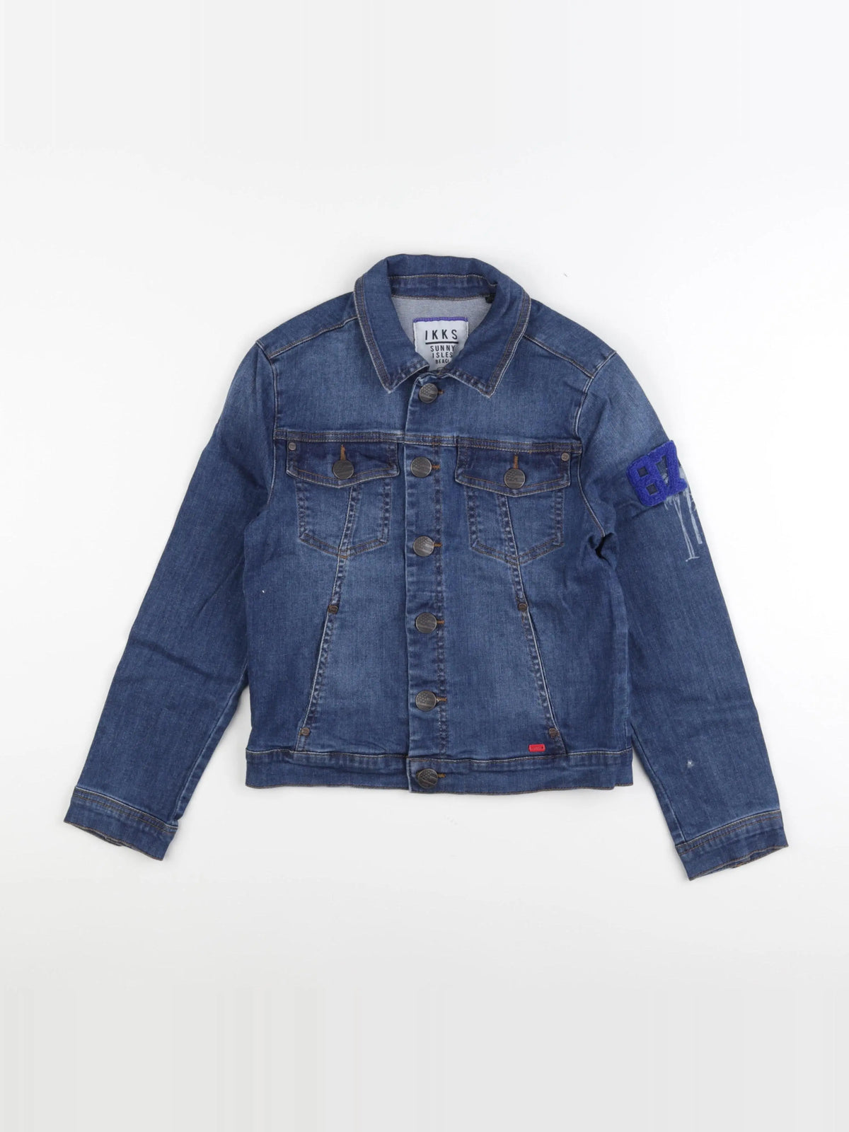 IKKS - veste bleu - 10 ans