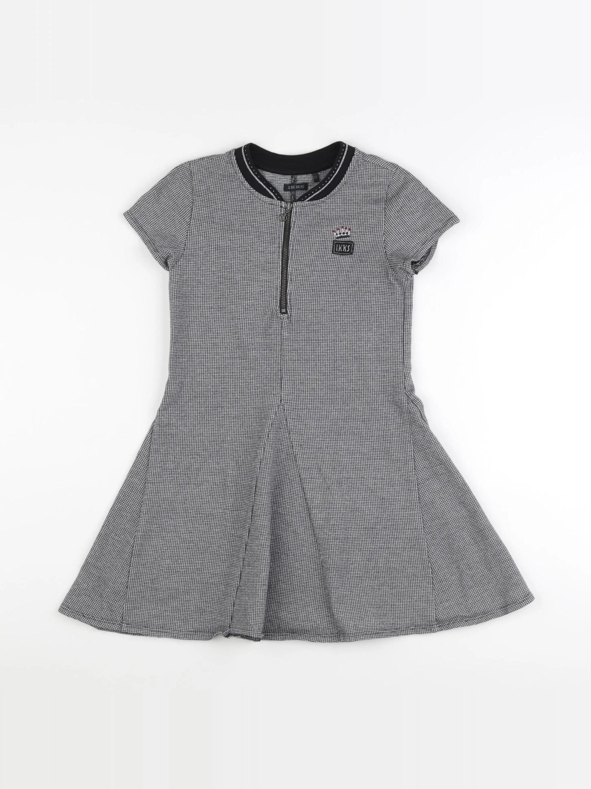 IKKS - robe noir, blanc - 8 ans