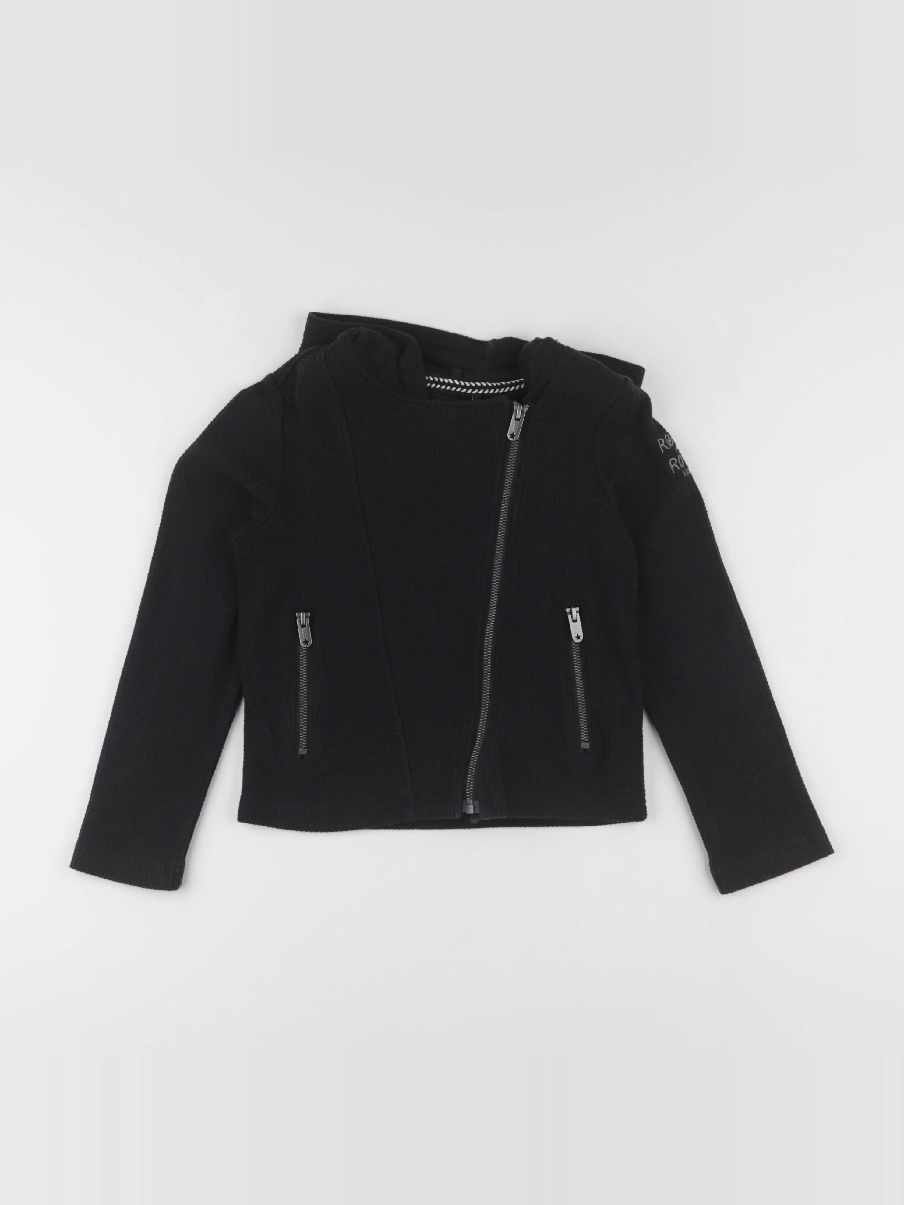IKKS - sweat noir - 8 ans
