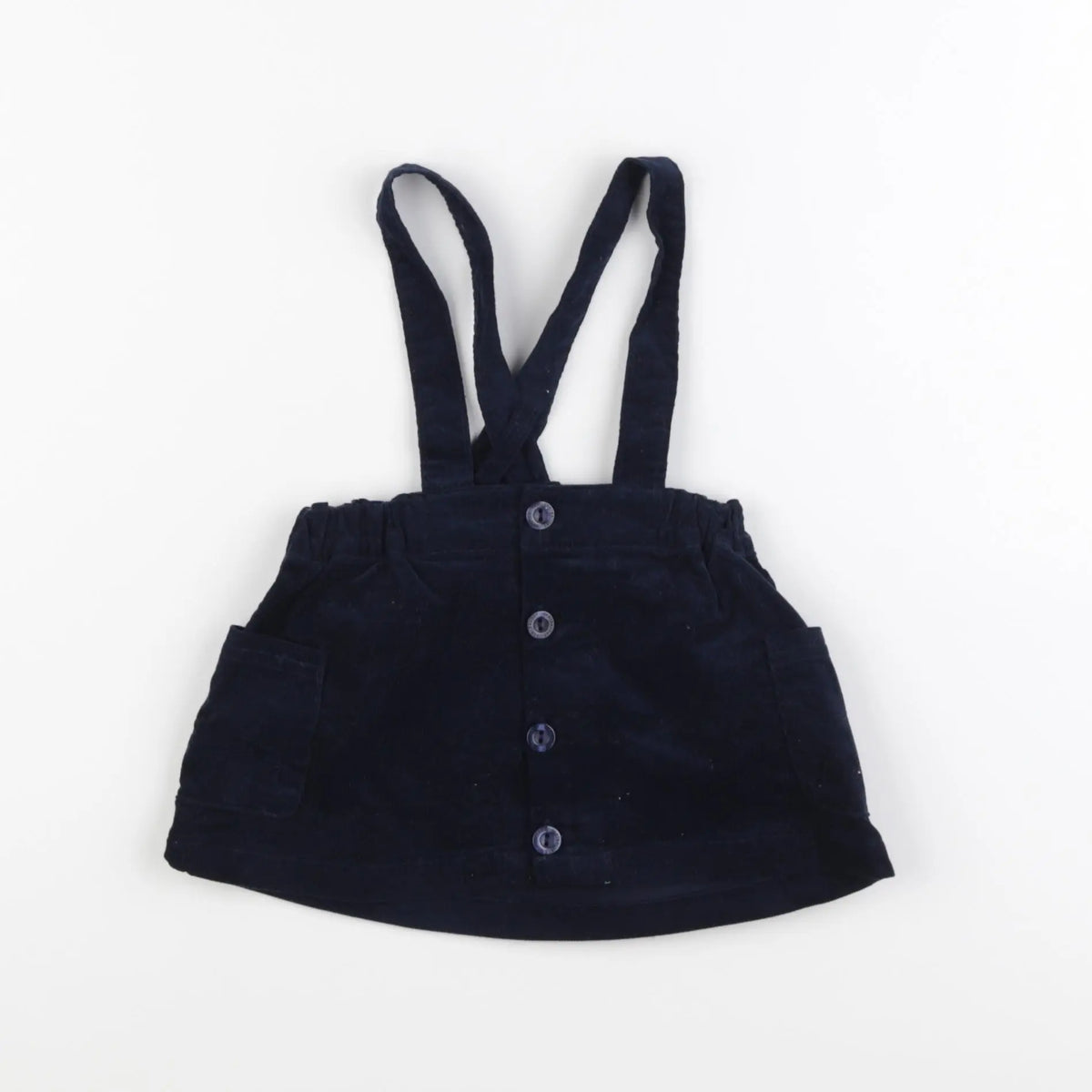 Vertbaudet - jupe bleu - 12 mois