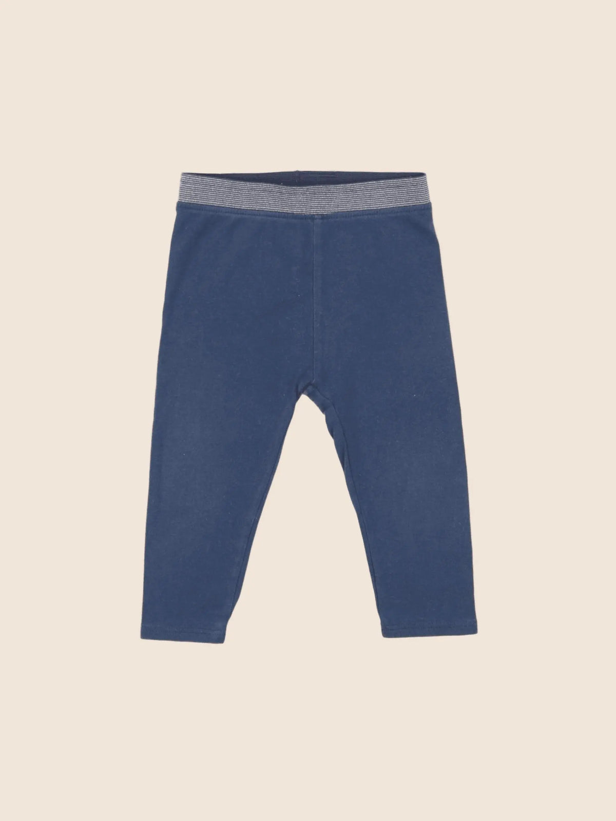 Vertbaudet - legging bleu - 12 mois