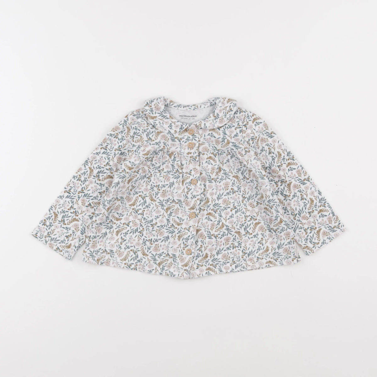 Vertbaudet - tee-shirt multicolore - 18 mois