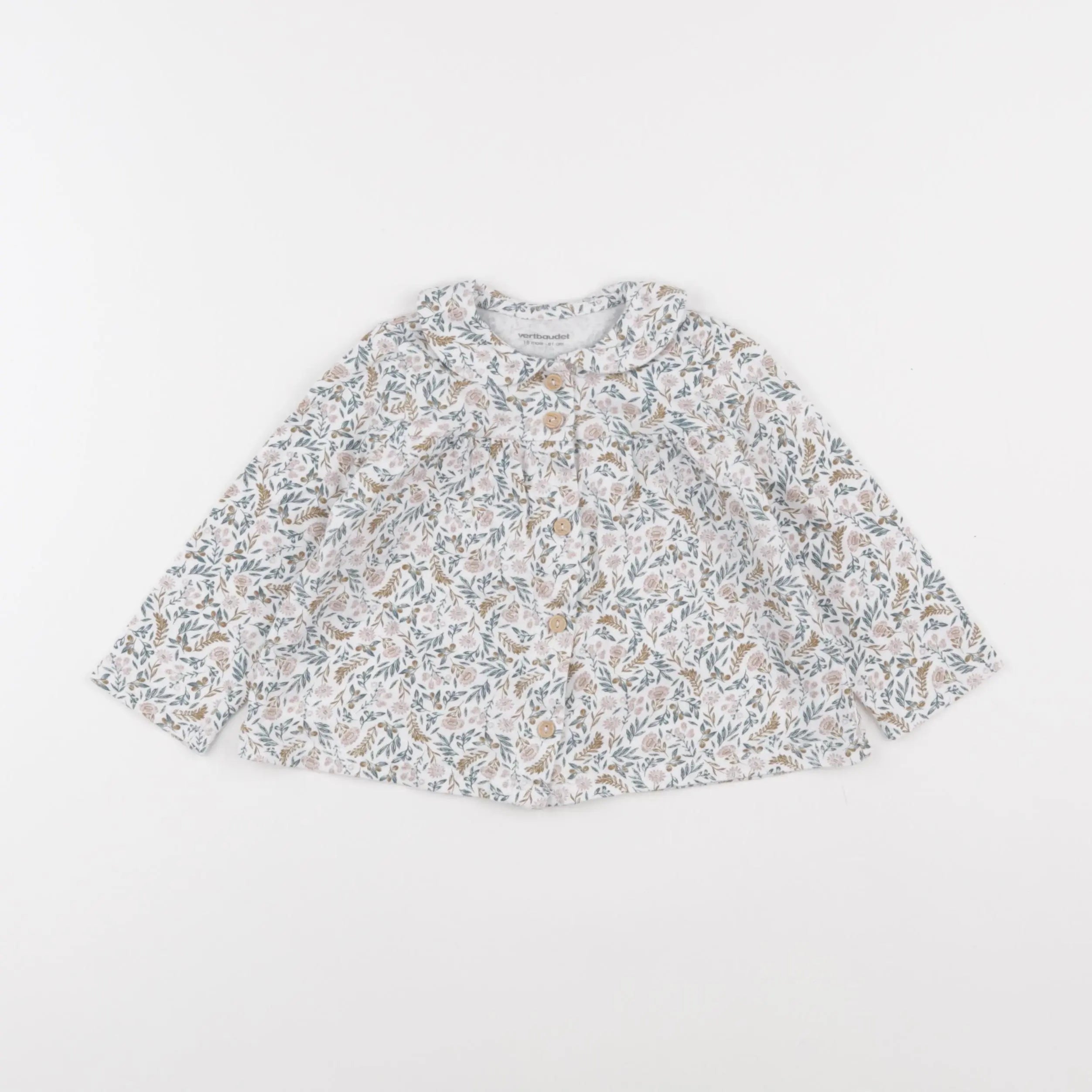 Vertbaudet - tee-shirt multicolore - 18 mois