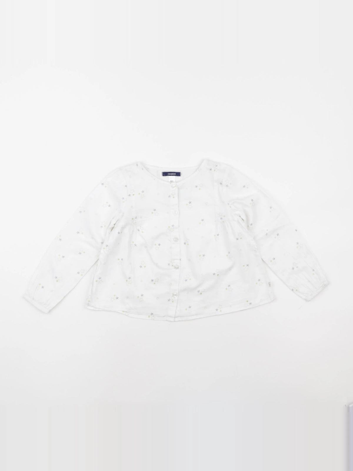 Okaidi - blouse blanc - 4 ans